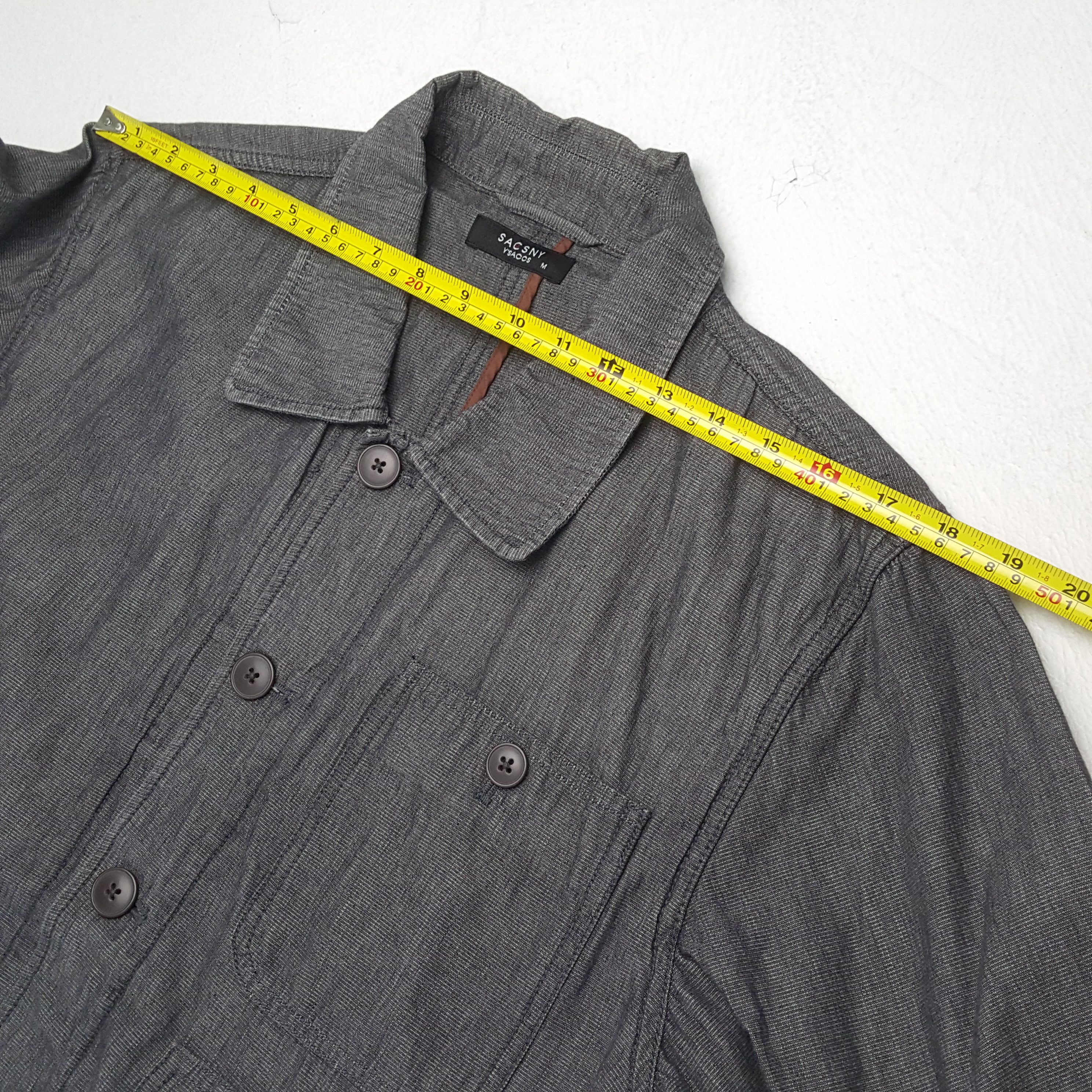 Vintage × Y's × Yohji Yamamoto Sacsny Ysaccs by YOHJI YAMAMOTO Designer Custom Art Jacket Size US M / EU 48-50 / 2 - 5 Thumbnail
