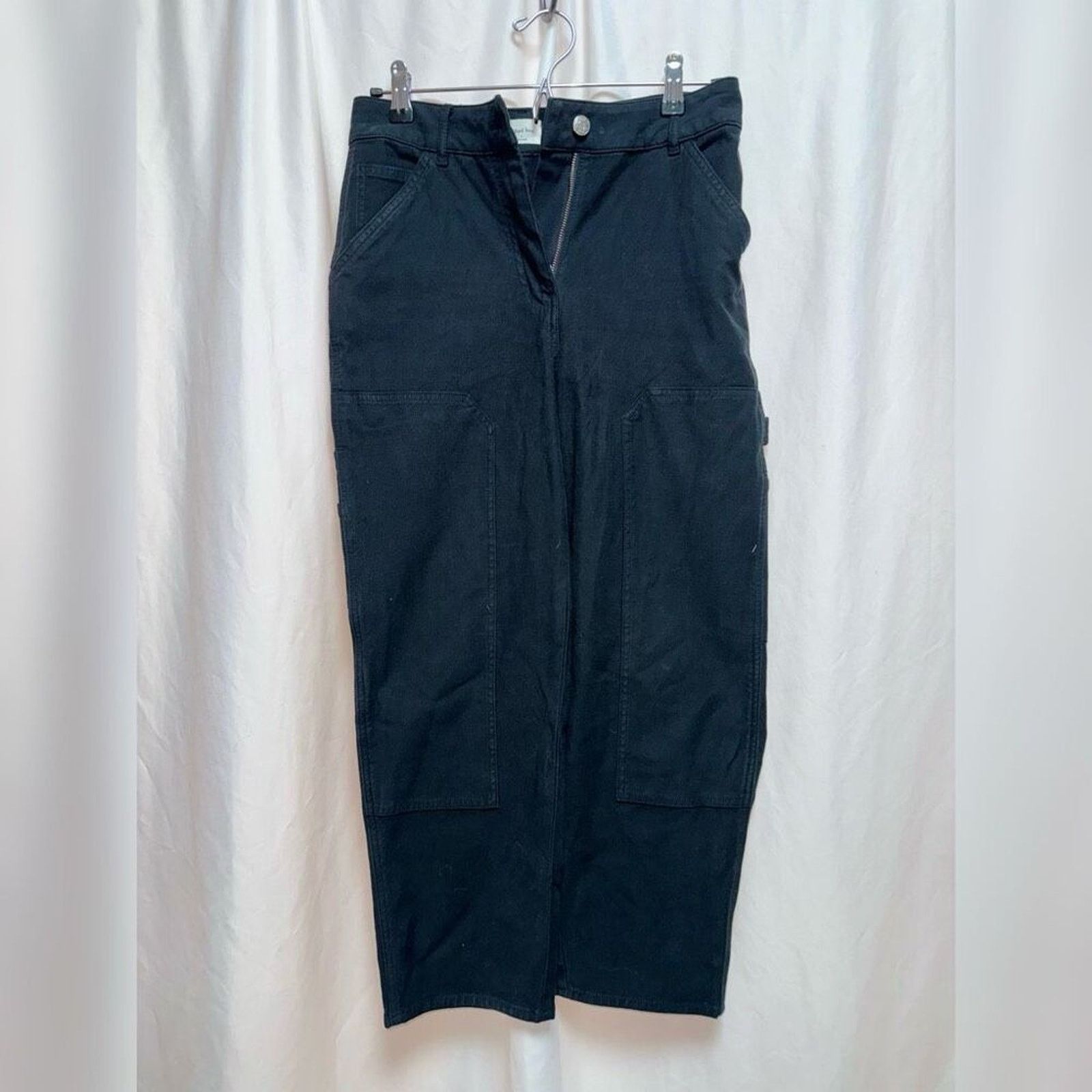 Aritzia Wilfred Free Black Cargo Pants | Sz 4 Size 27" / US 4 / IT 40 - 2 Thumbnail