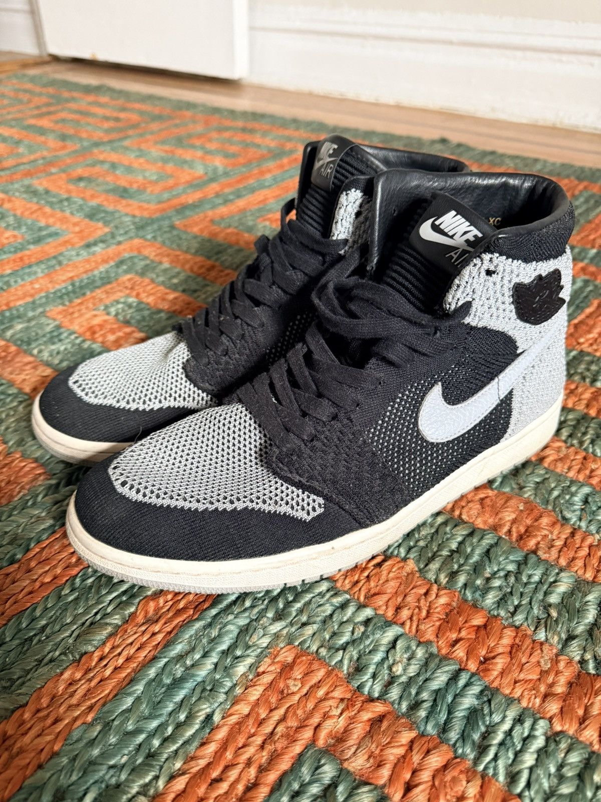 Nike Nike Jordan 1 Shadow Flyknit, size 12 Size US 12 / EU 45 - 3 Thumbnail