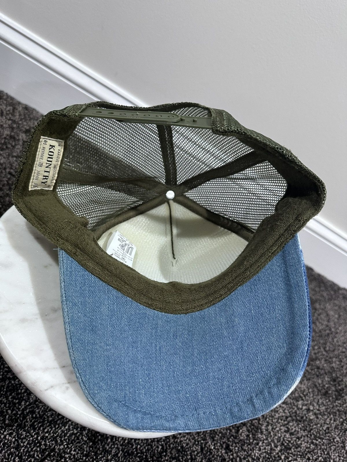 Kapital Kapital Kountry Denim Repair Service Green / Blue Trucker Size ONE SIZE - 6 Thumbnail