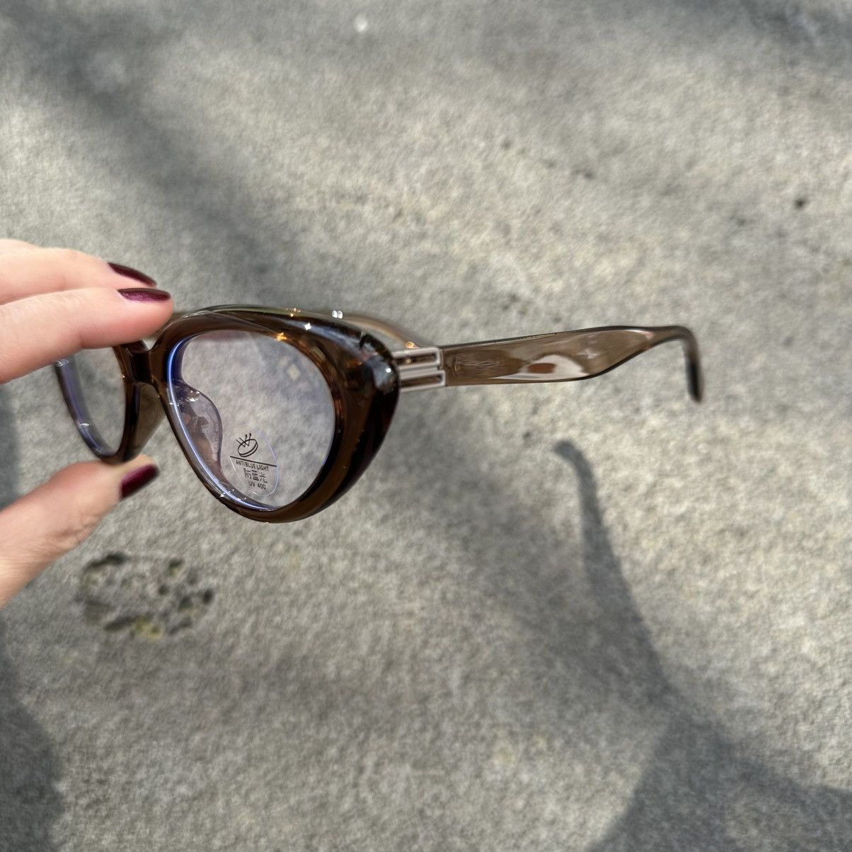 Other Minimal Clear Glasses | Y2K Streetwear XY81065-01 Size ONE SIZE - 2 Thumbnail