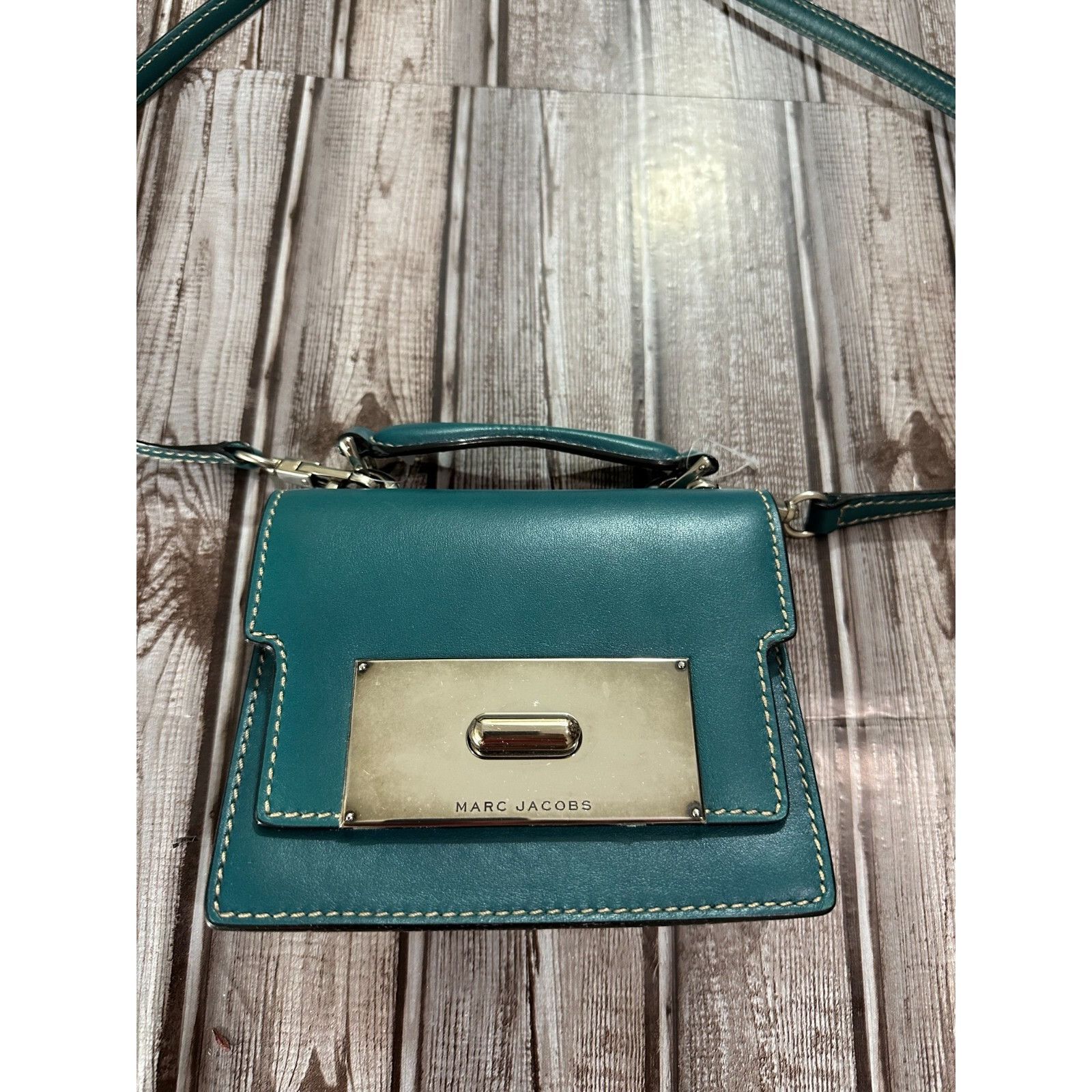 Marc Jacobs Soft Calf Mini Mischief Handbag Purse Mspr 1500 in Blue, Women's