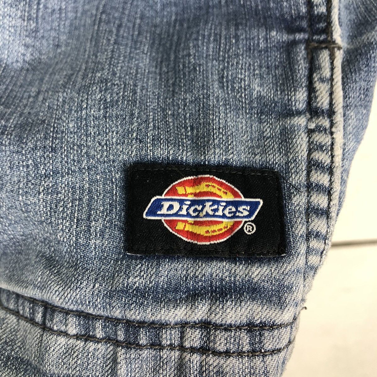 Japanese Brand 🔥Vintage Chore Denim Work Jacket Dickies Size US L / EU 52-54 / 3 - 18 Thumbnail