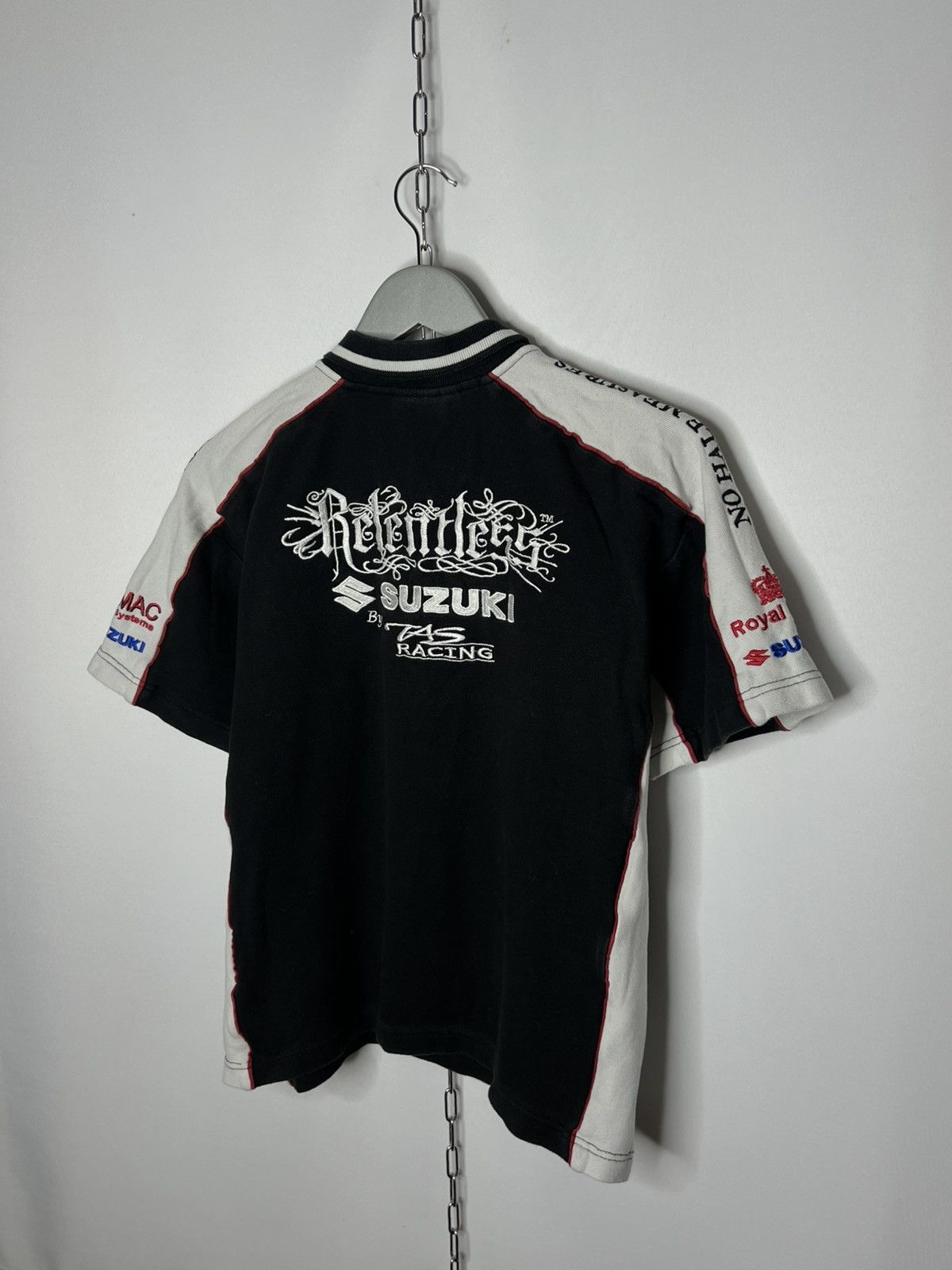 Formula 1 Vintage Suzuki Jas Racing No Half Measures Polo Shirt Size US M / EU 48-50 / 2 - 10 Thumbnail