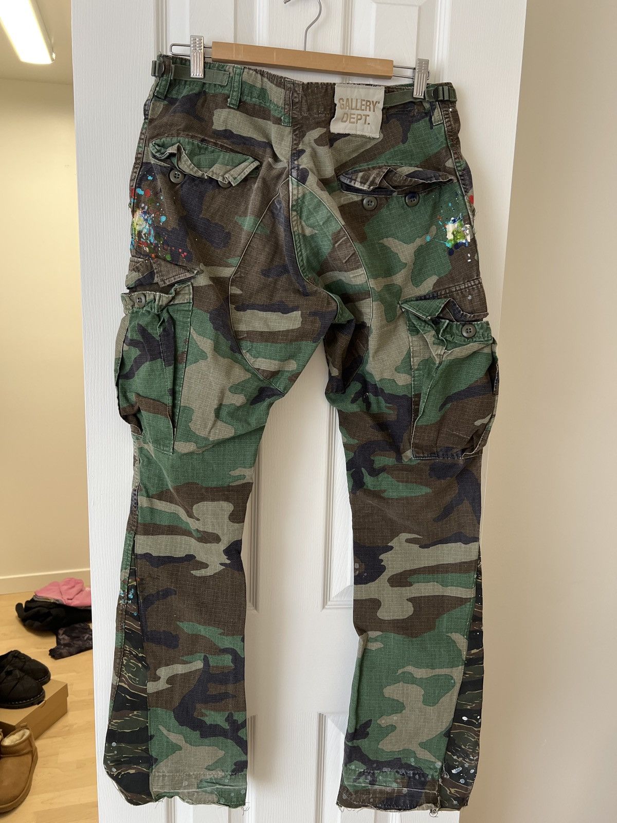 Gallery Dept. Gallery dept camo flare cargo pants size 32 Size US 32 / EU 48 - 2 Thumbnail