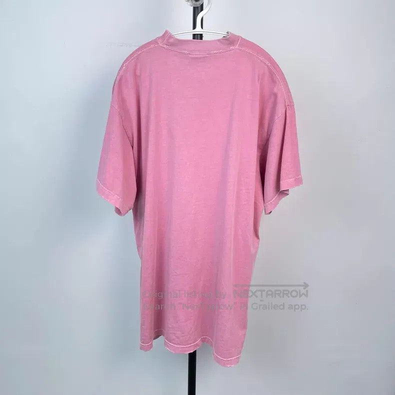Balenciaga Balenciaga Distressed Pink Eiffel Tower Short Sleeve Size US S / EU 44-46 / 1 - 2 Thumbnail