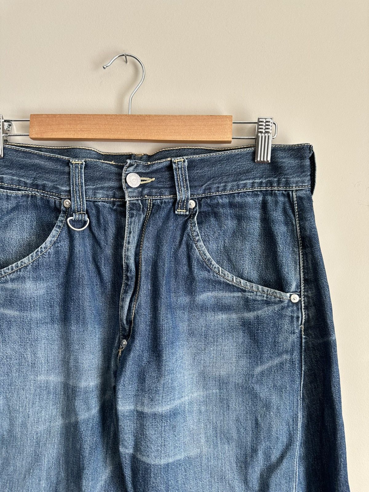 Levi's Levi’s Engineered Jeans Twisted Seam Buckle-Back Denim Size US 30 / EU 46 - 3 Thumbnail