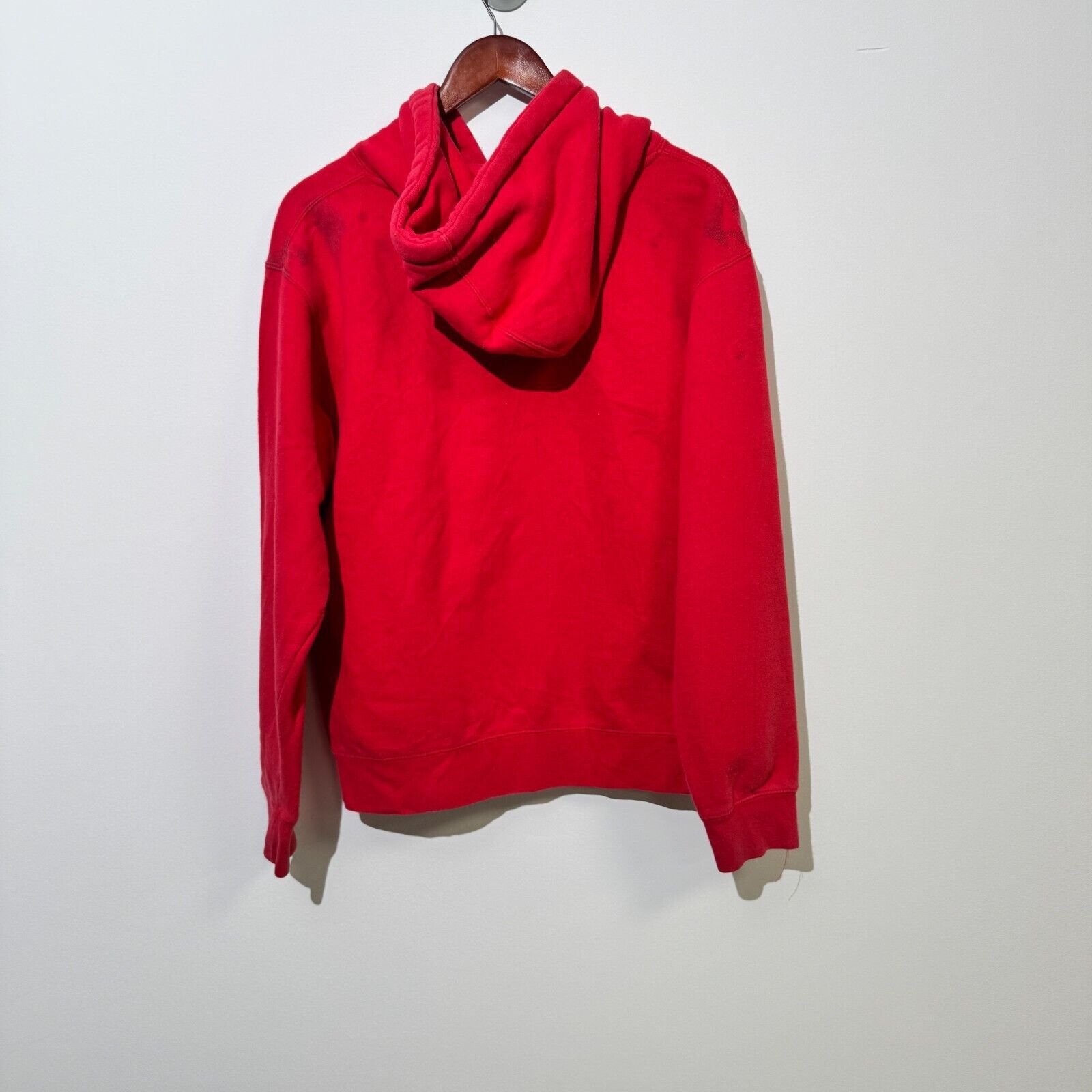 Obey × Vintage Vintage Obey Unisex Red Cotton Hoodie Size S Regular Fit Size US S / EU 44-46 / 1 - 8 Thumbnail