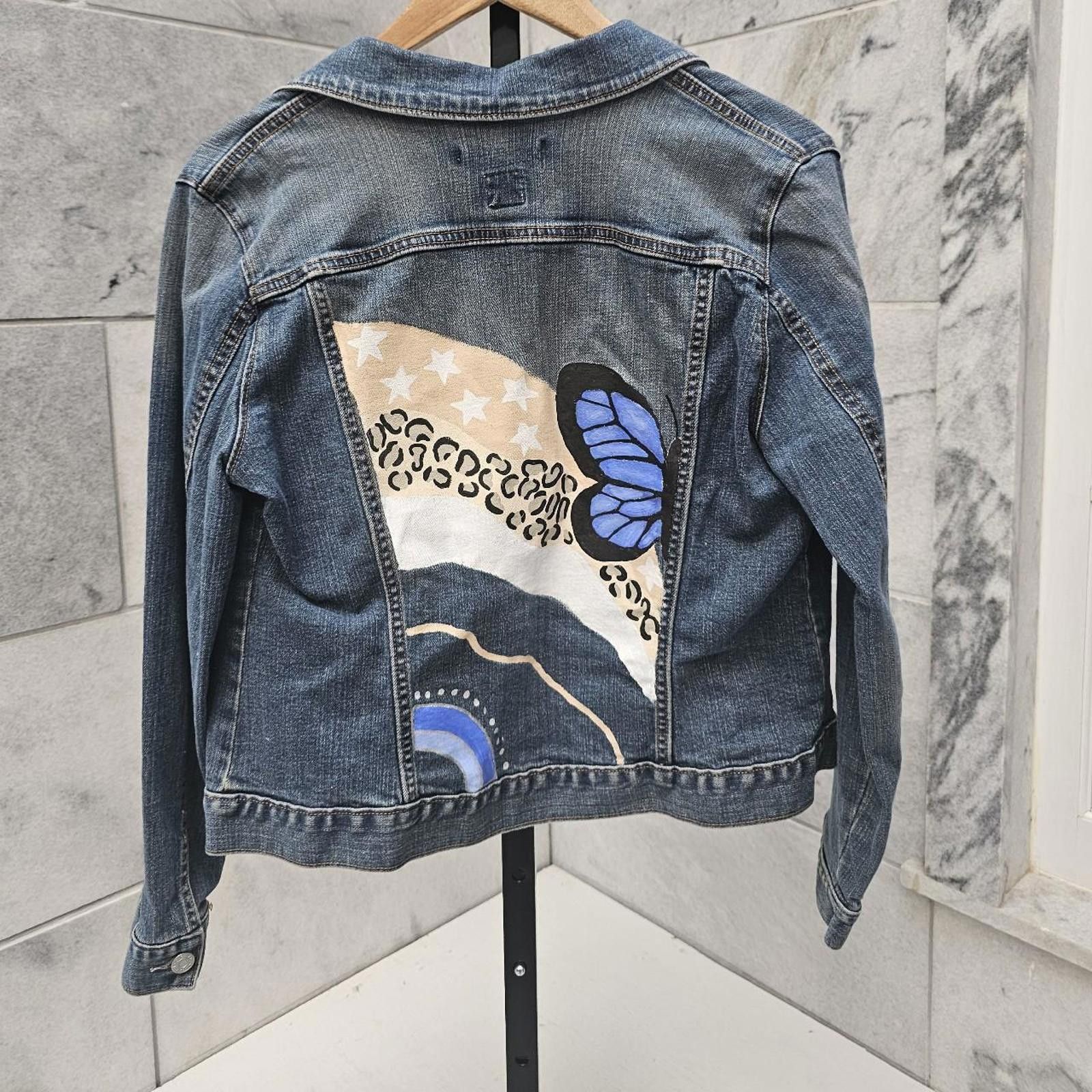 Gap Gap Women's Denim Jacket Size L / US 10 / IT 46 - 2 Thumbnail