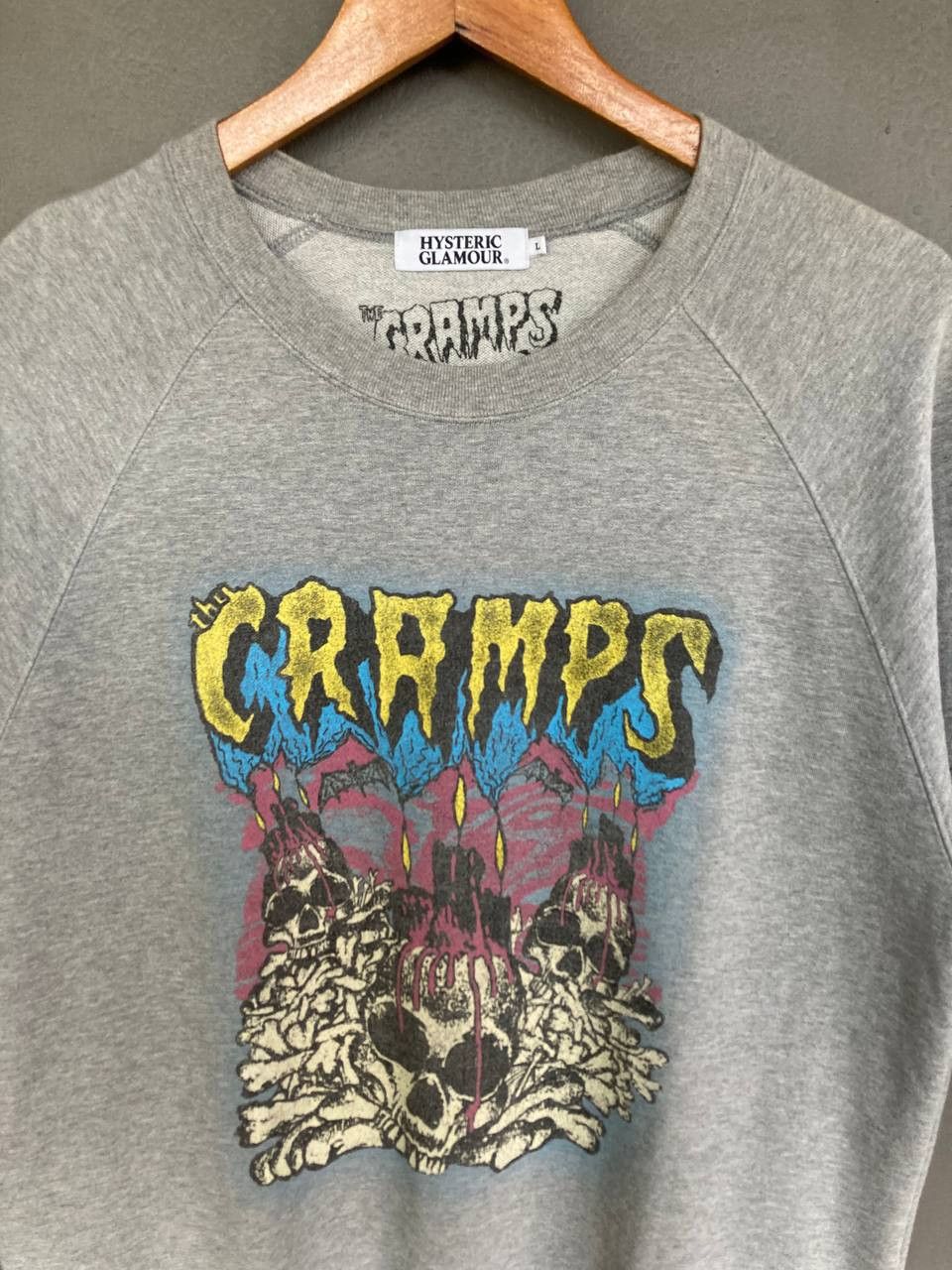 Hysteric Glamour 2015 Hysteric Glamour x The Cramps Sweatshirt Size US L / EU 52-54 / 3 - 3 Thumbnail