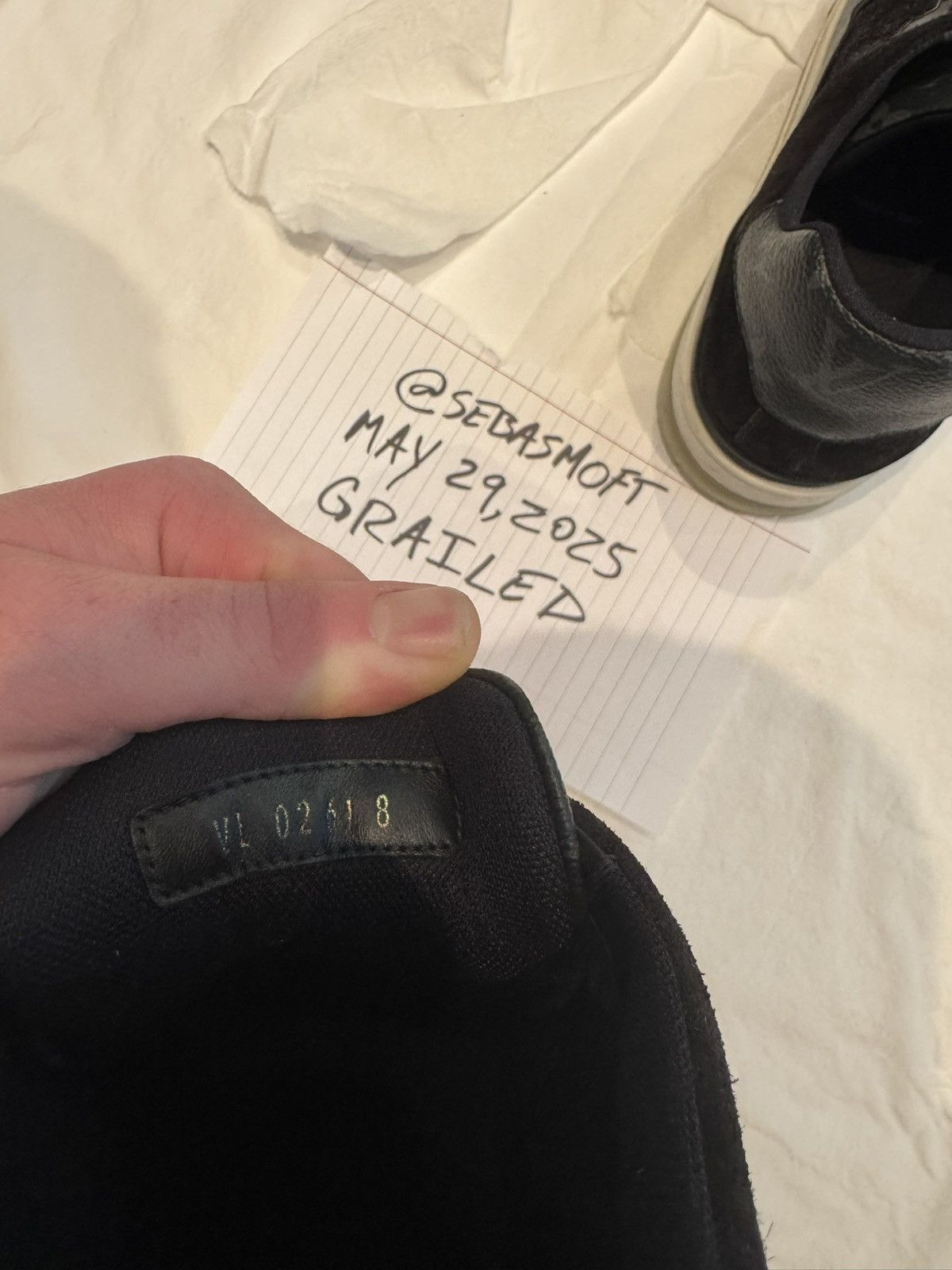 Louis Vuitton LV Louis Vuitton Black Monogram Eclipse Suede Trainers Size US 8 / EU 41 - 9 Thumbnail