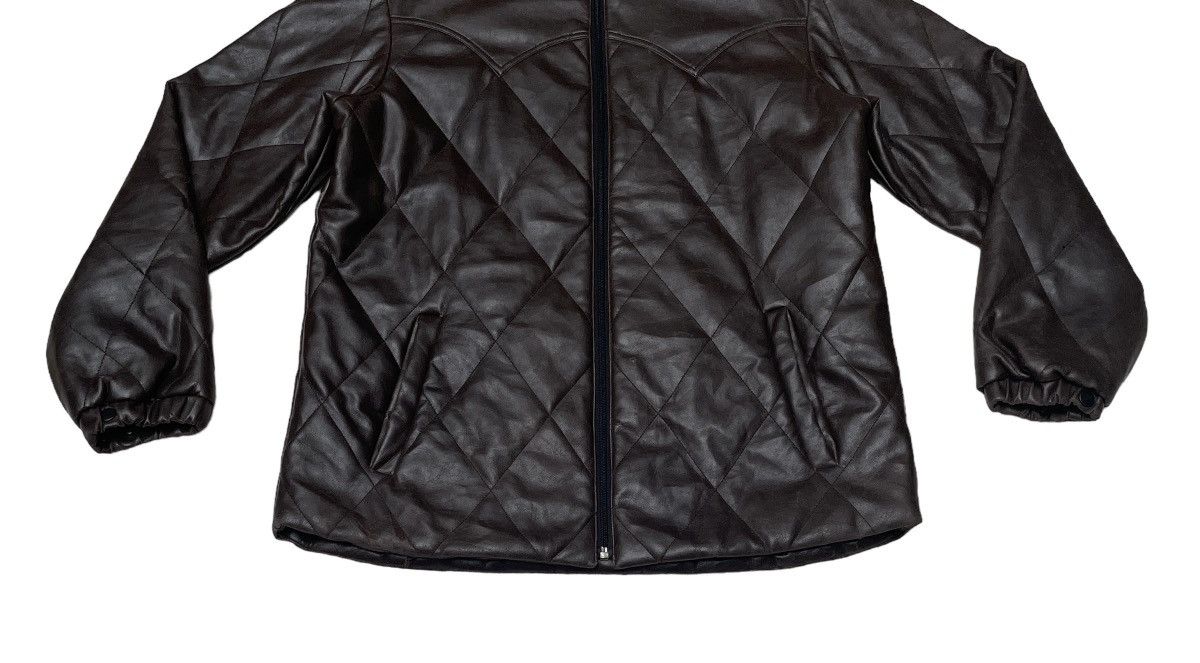 Vintage Vintage Japanese Brand Takeo Kikuchi Leather Jacket 1990s Size US M / EU 48-50 / 2 - 7 Thumbnail
