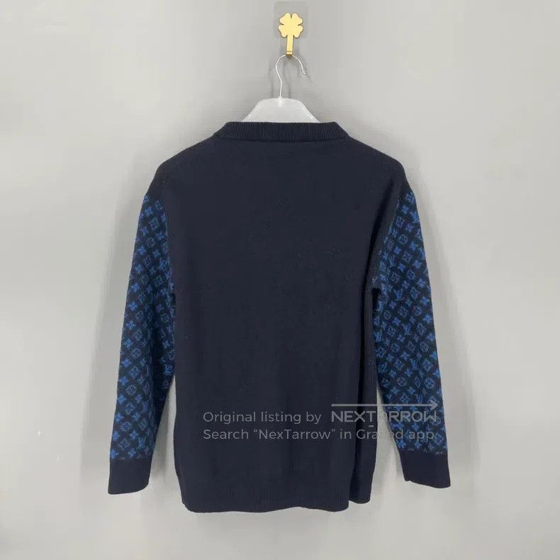 Louis Vuitton Louis Vuitton Monogram Long Sleeve Wool Sweater With Full Size US L / EU 52-54 / 3 - 2 Thumbnail
