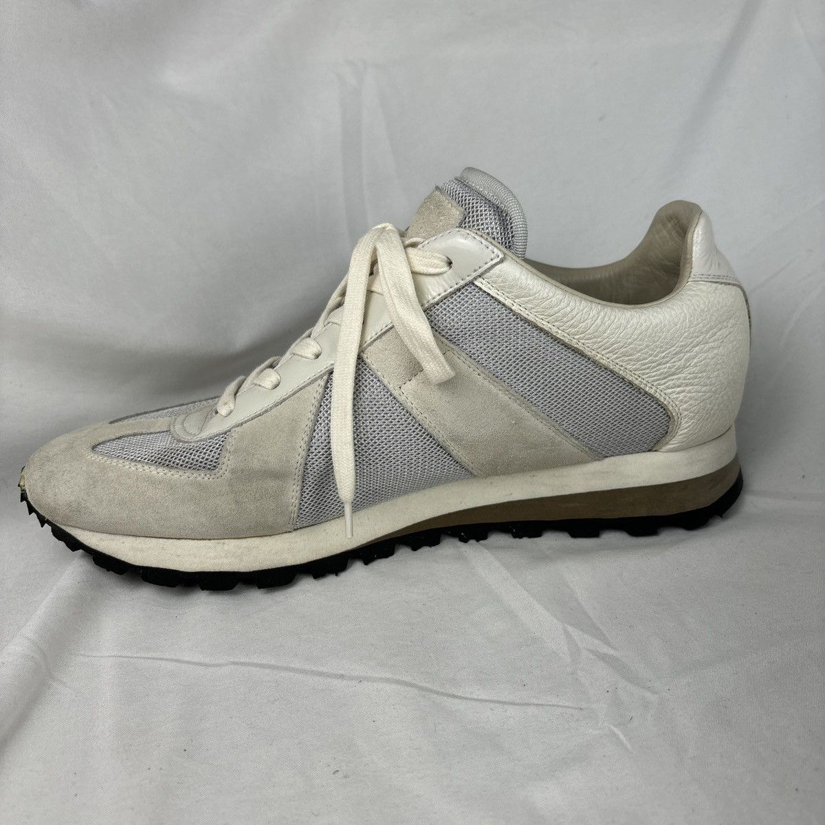 Maison Margiela 22 Retro Runner Low. White & Gray S37WS0347 EU 42 US 9 Size US 9 / EU 42 - 3 Thumbnail