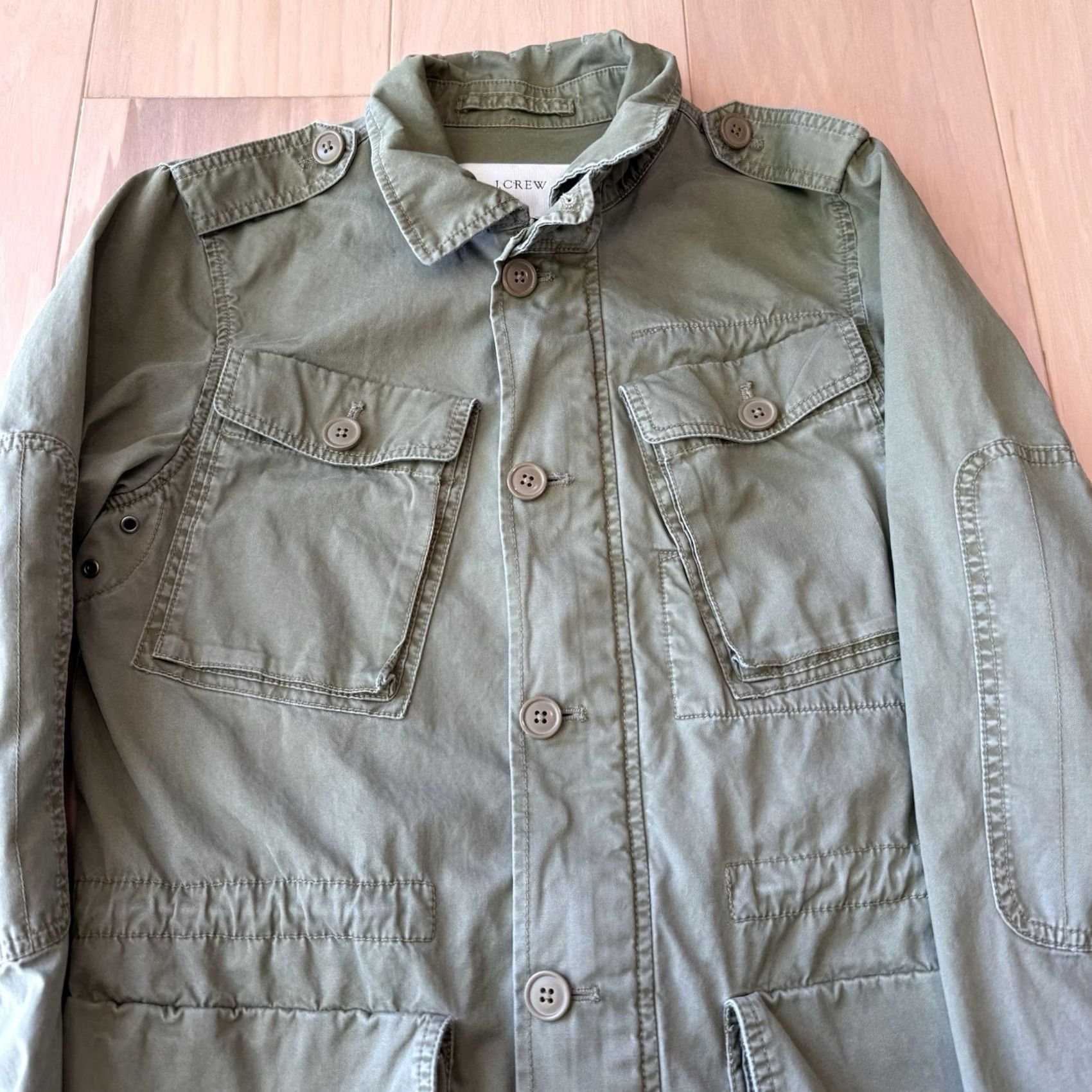 J.Crew J.CREW Military Jacket Women's S Green M65 107 Field New York Outerwear Military Jacket Womens Small Green M65 107 Field New York Outerwear Size S / US 4 / IT 40 - 3 Thumbnail