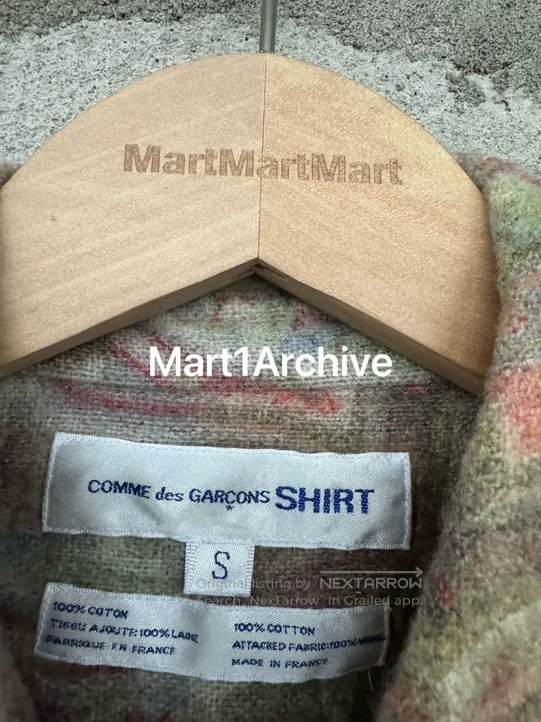 Comme des Garcons Comme Des Garcons Tapestry wool patchwork shirt Size S / US 4 / IT 40 - 6 Thumbnail