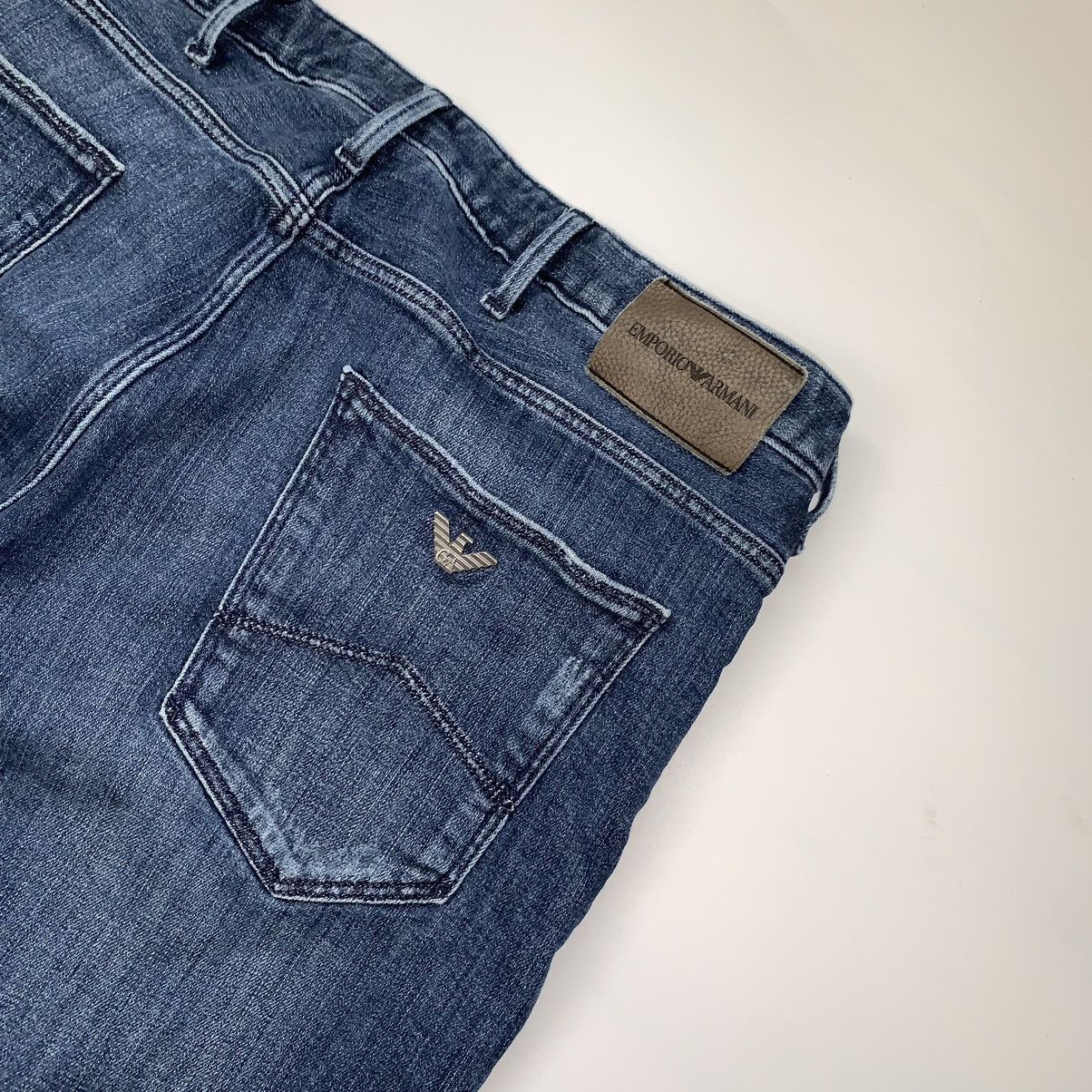 Armani Armani Jeans Mens Denim Pants Jeans Size US 30 / EU 46 - 4 Thumbnail