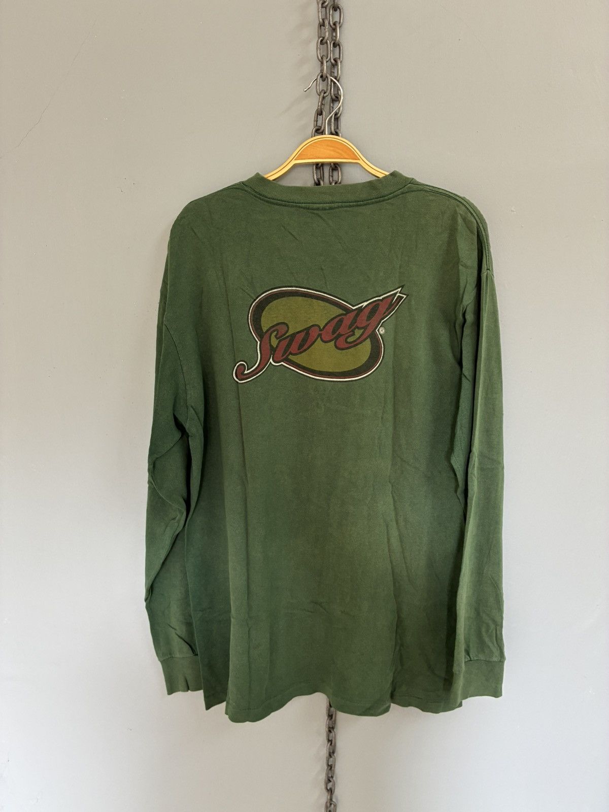 Vintage Vintage 90a Swag Streetwear long sleeve t shirt Size US L / EU 52-54 / 3 - 2 Thumbnail
