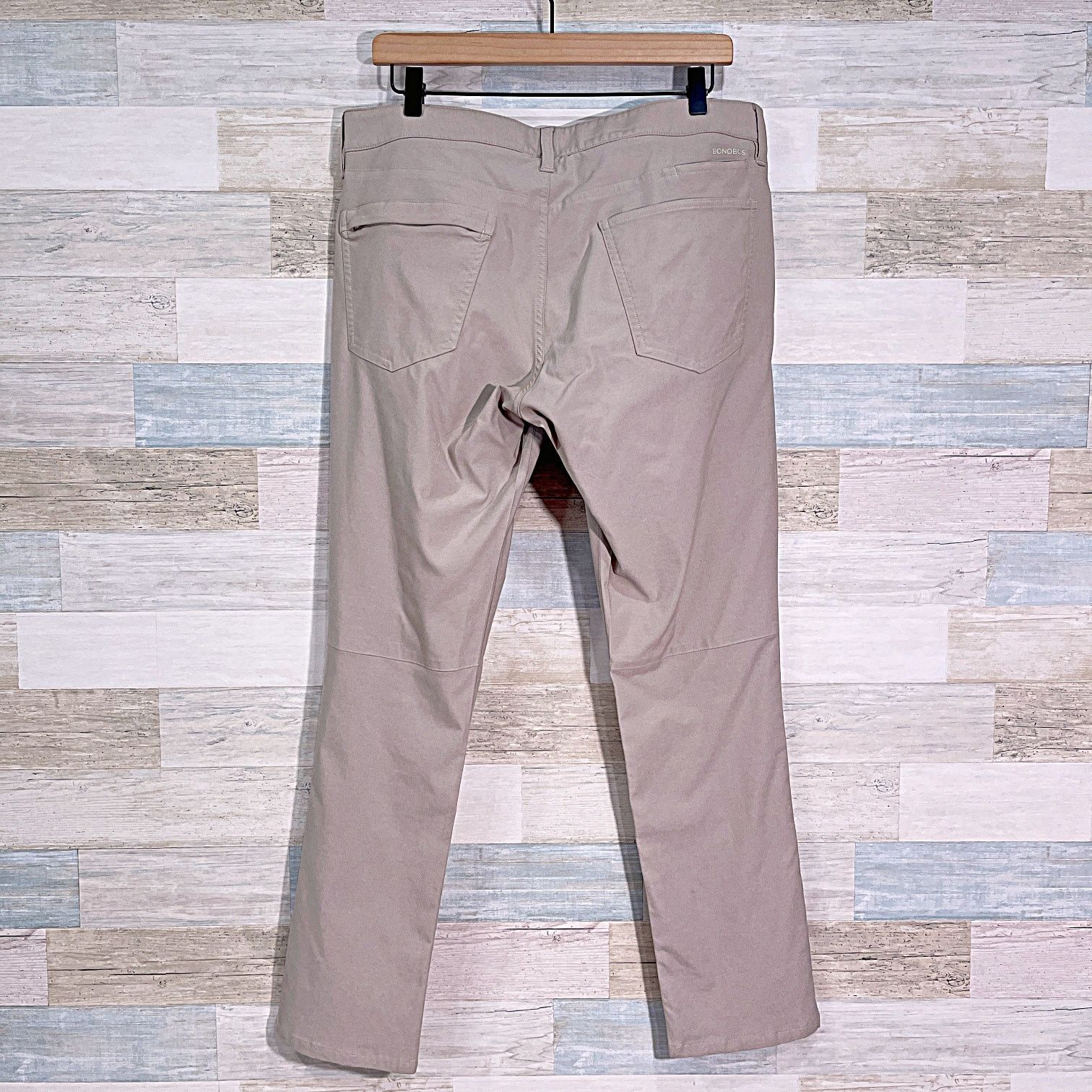 Bonobos Bonobos Golf Performance Tailored Pants Beige Mens 34x30 Size US 34 / EU 50 - 3 Thumbnail