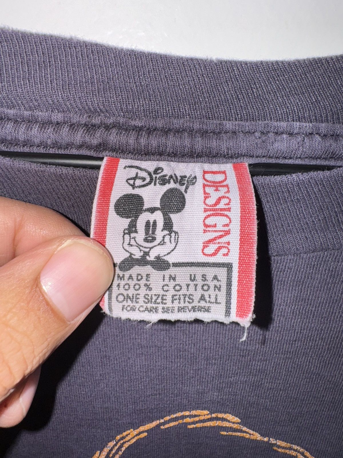Disney Navy Disney Beast t shirt Size US XL / EU 56 / 4 - 4 Thumbnail
