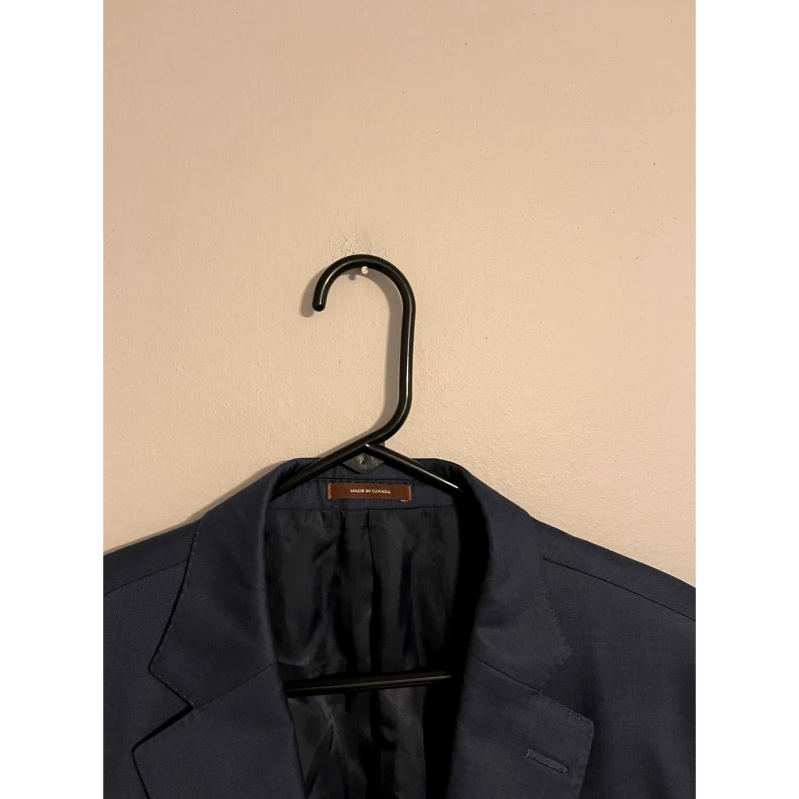 Peter Millar Peter Millar Navy Wool Suit Coat Jacket Blazer Men's 42R Union Made in Canada Size 42R - 2 Thumbnail