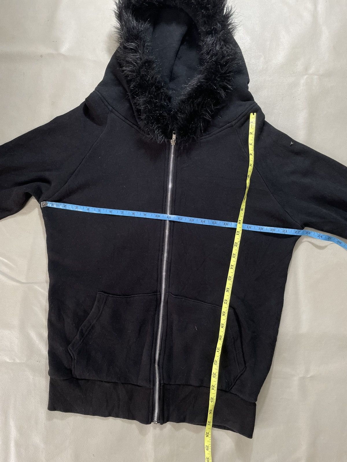 If Six Was Nine Crazy Black Fur Hoodie Lgb ifsix style Size US M / EU 48-50 / 2 - 5 Thumbnail