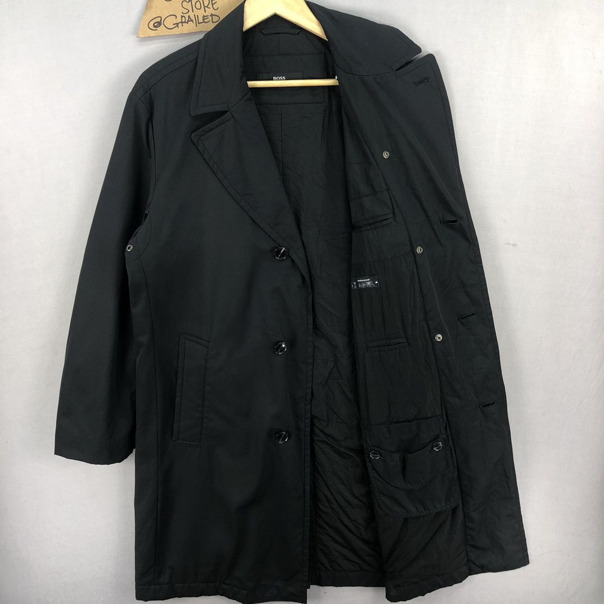 Hugo Boss Hugo Boss Weatherproof Tango N-2 Button Up Long Jacket Size US M / EU 48-50 / 2 - 5 Thumbnail