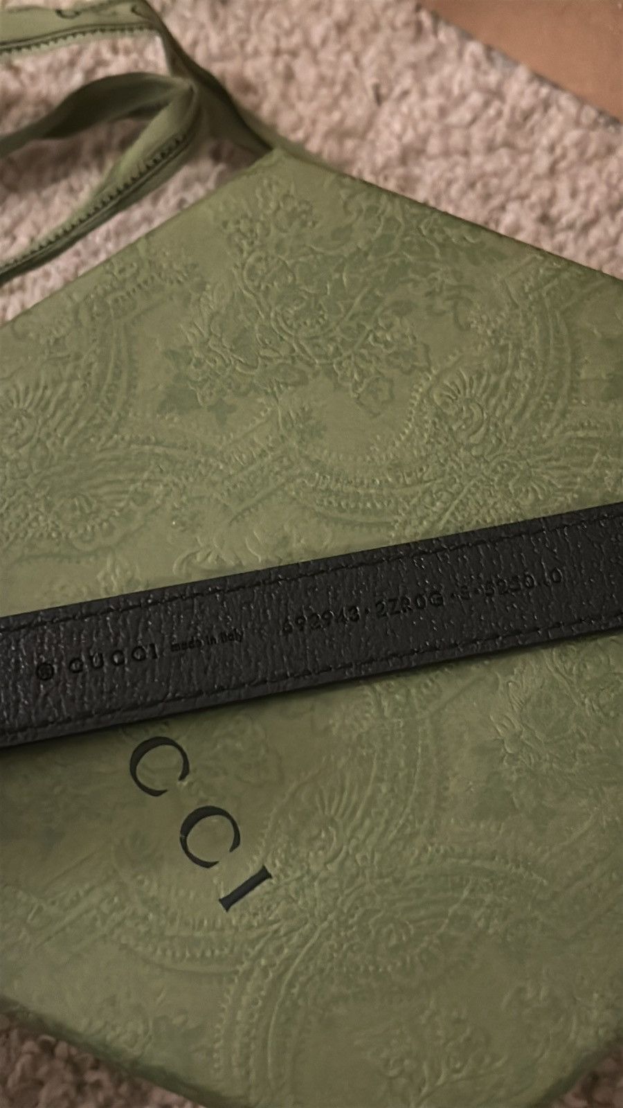 Gucci Gucci Pet Leather Collar size S Size ONE SIZE - 3 Thumbnail