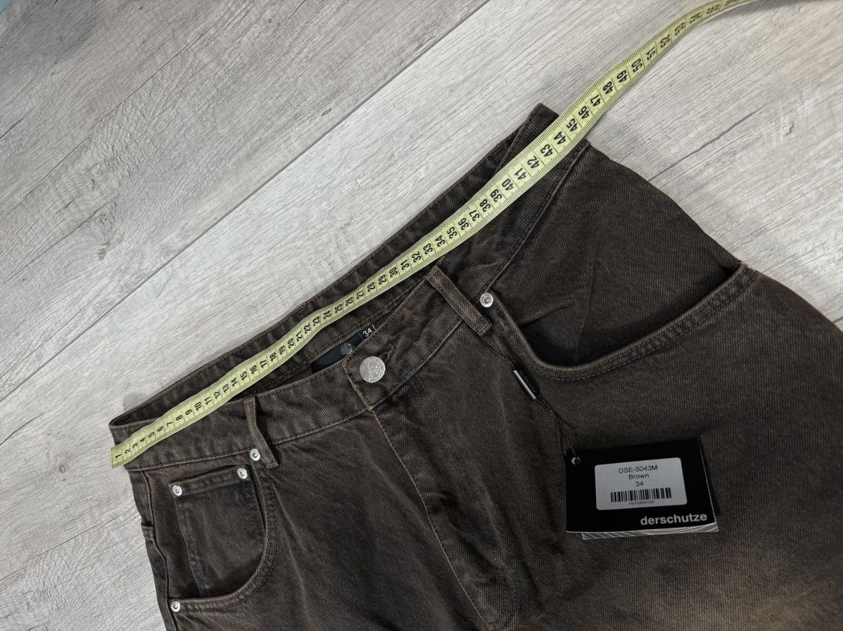 Derschutze Derschutze jazz v2 Japan Style denim brown knee fade Jeans Size US 34 / EU 50 - 9 Thumbnail