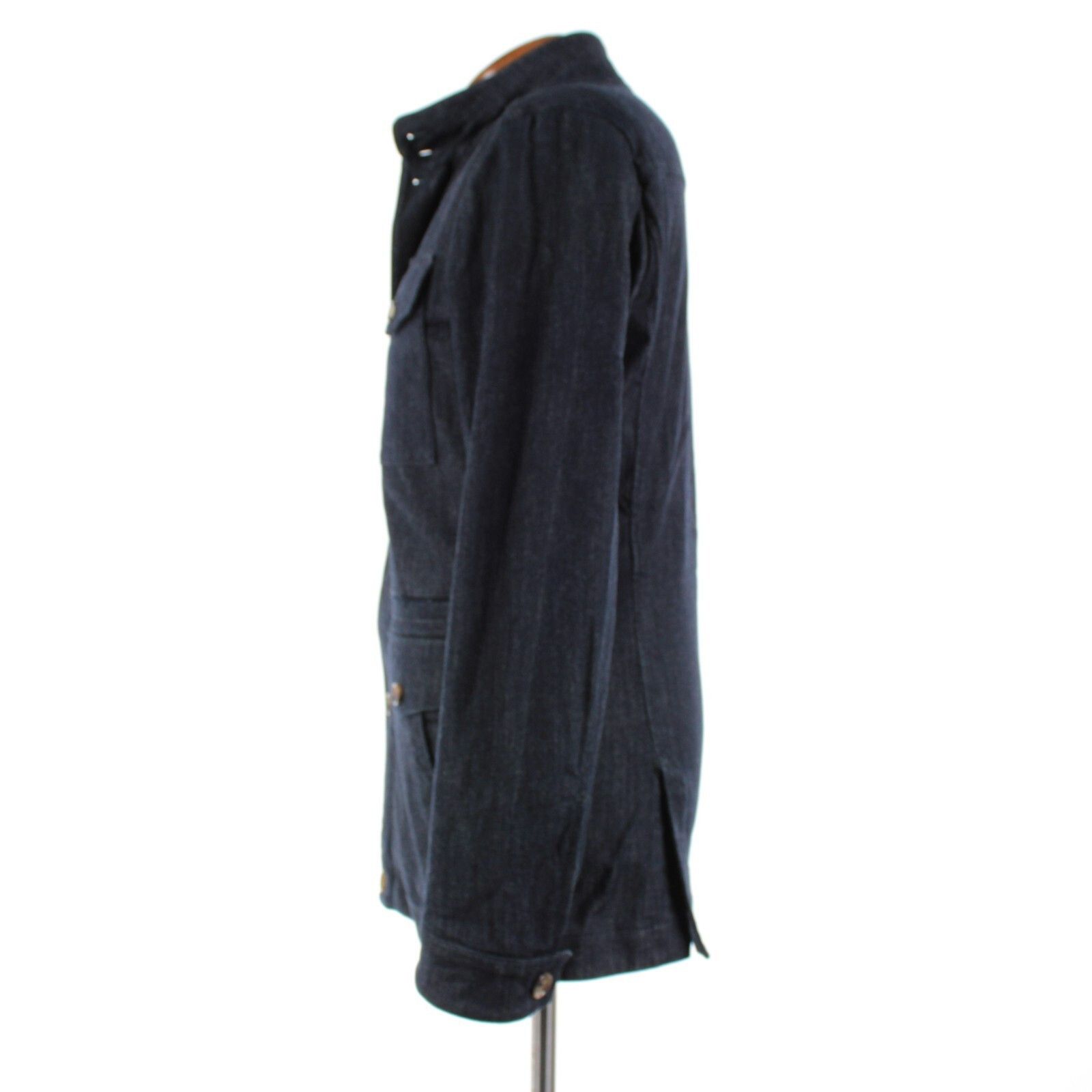 Luciano Barbera Luciano Barbera Jacket Size M US In Blue Cotton Blend Size US M / EU 48-50 / 2 - 6 Thumbnail