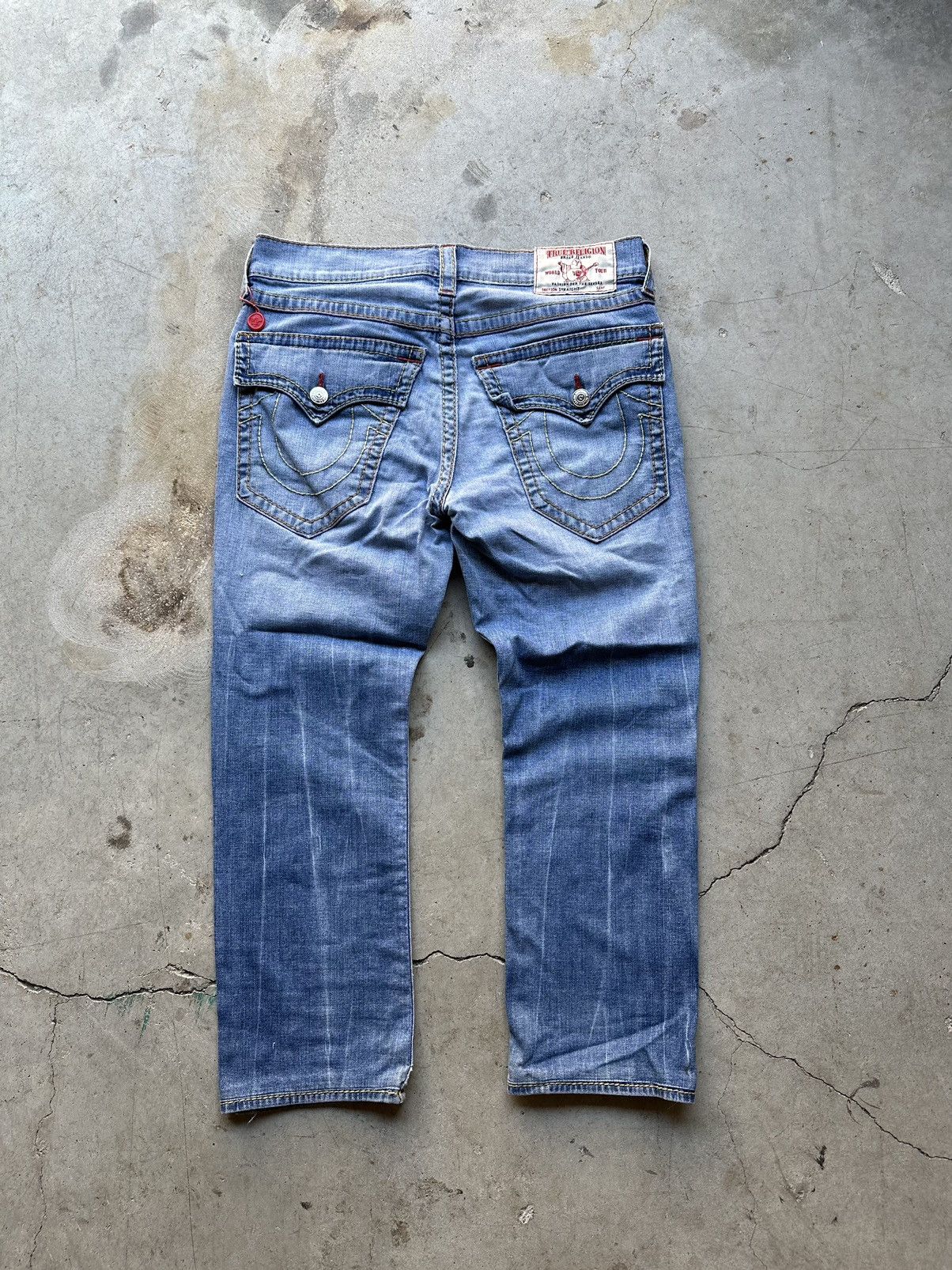 True Religion Y2K Vintage True Religion denim jeans Size US 33 - 1 Thumbnail