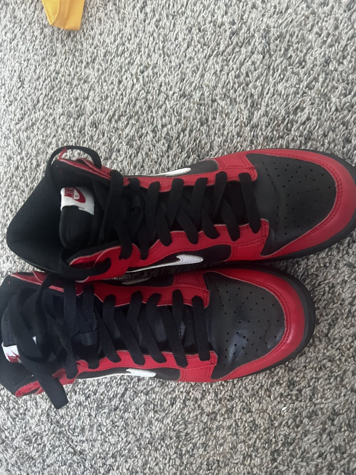 Nike nike dunks (black university red) Size US 8 / IT 38 - 3 Thumbnail