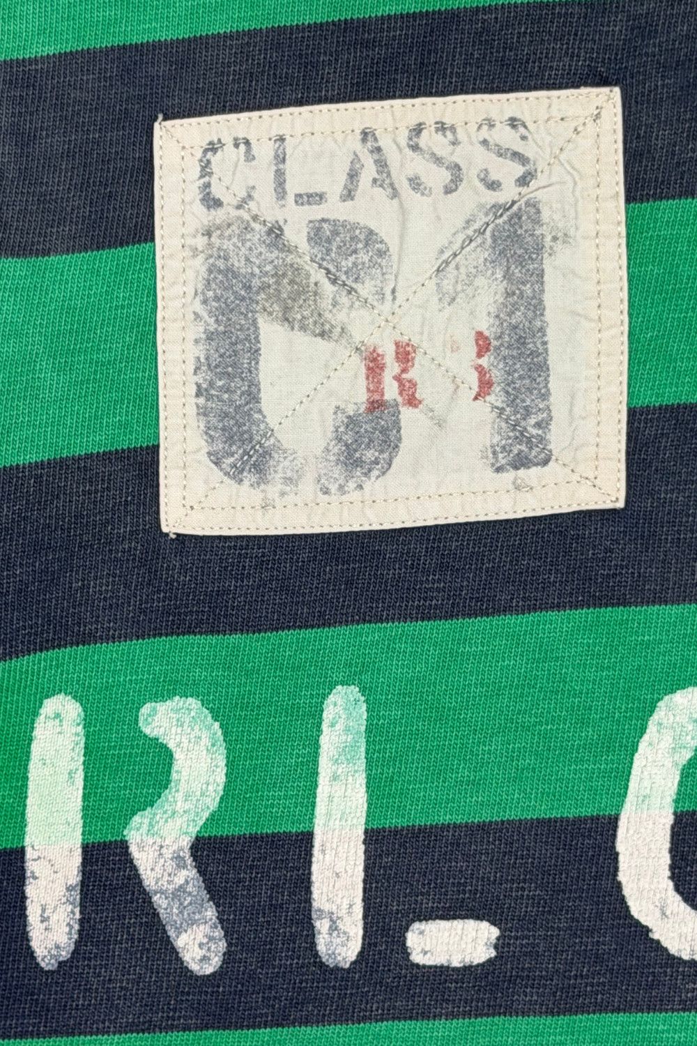 Polo Ralph Lauren Polo RL Vintage Fade Rugby Polo RL Guide 34 Stripe XL Size US XL / EU 56 / 4 - 11 Thumbnail