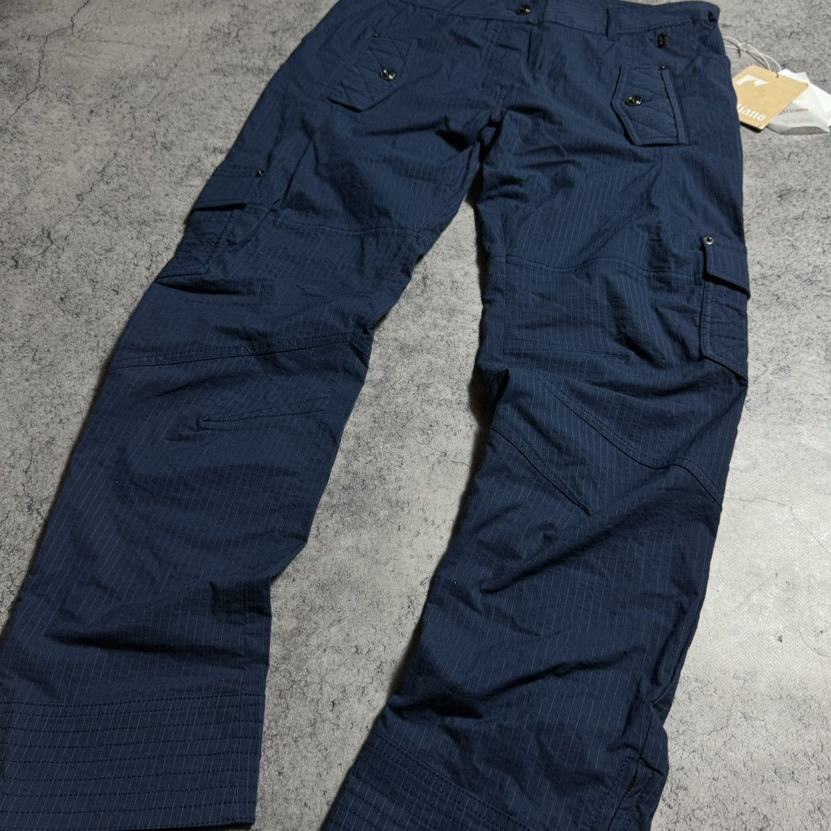 John Galliano NEW Galliano 00s Rare Cargo Pants Size 26" / US 2 / IT 38 - 3 Thumbnail