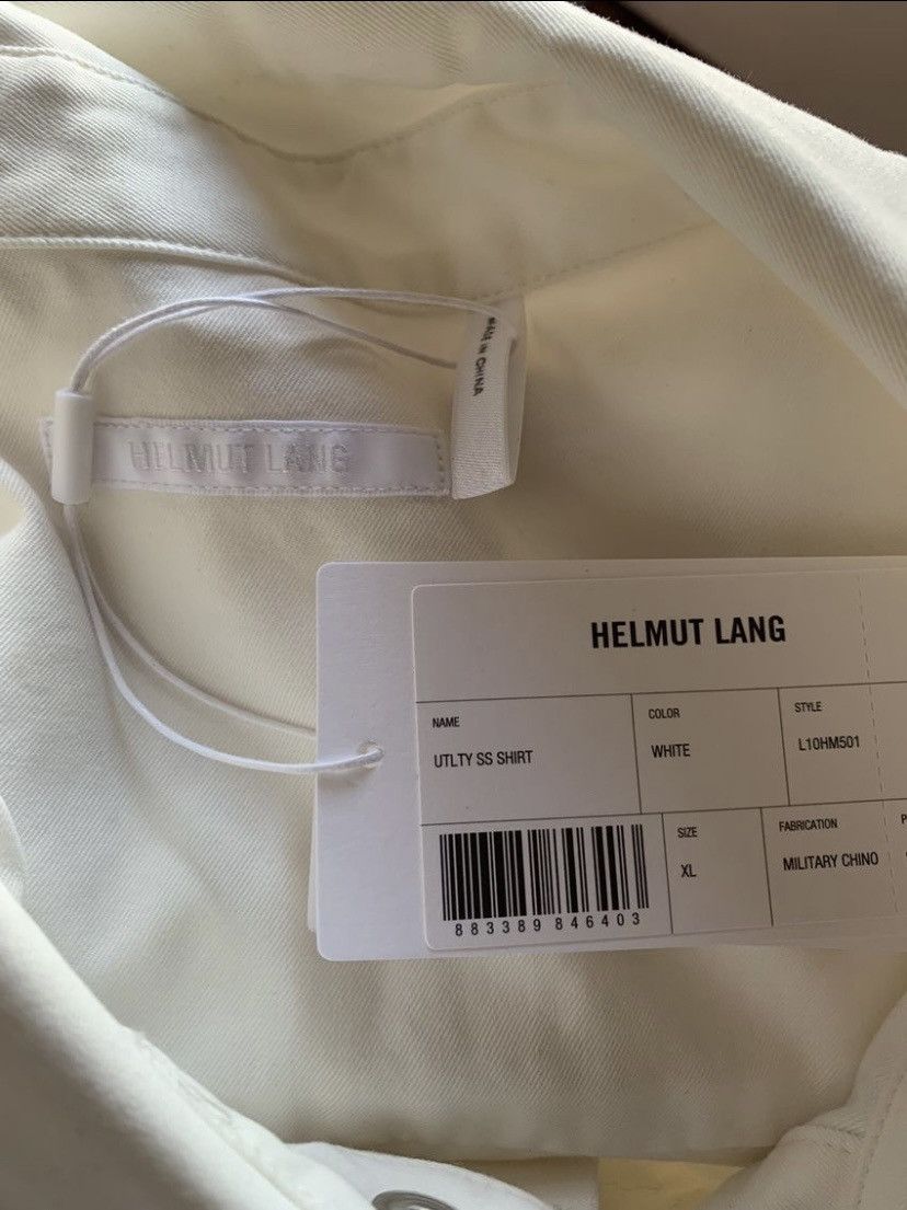 Helmut Lang HELMUT LANG CARGO MILITARY SS SHIRT-JACKET Size US XL / EU 56 / 4 - 22 Thumbnail