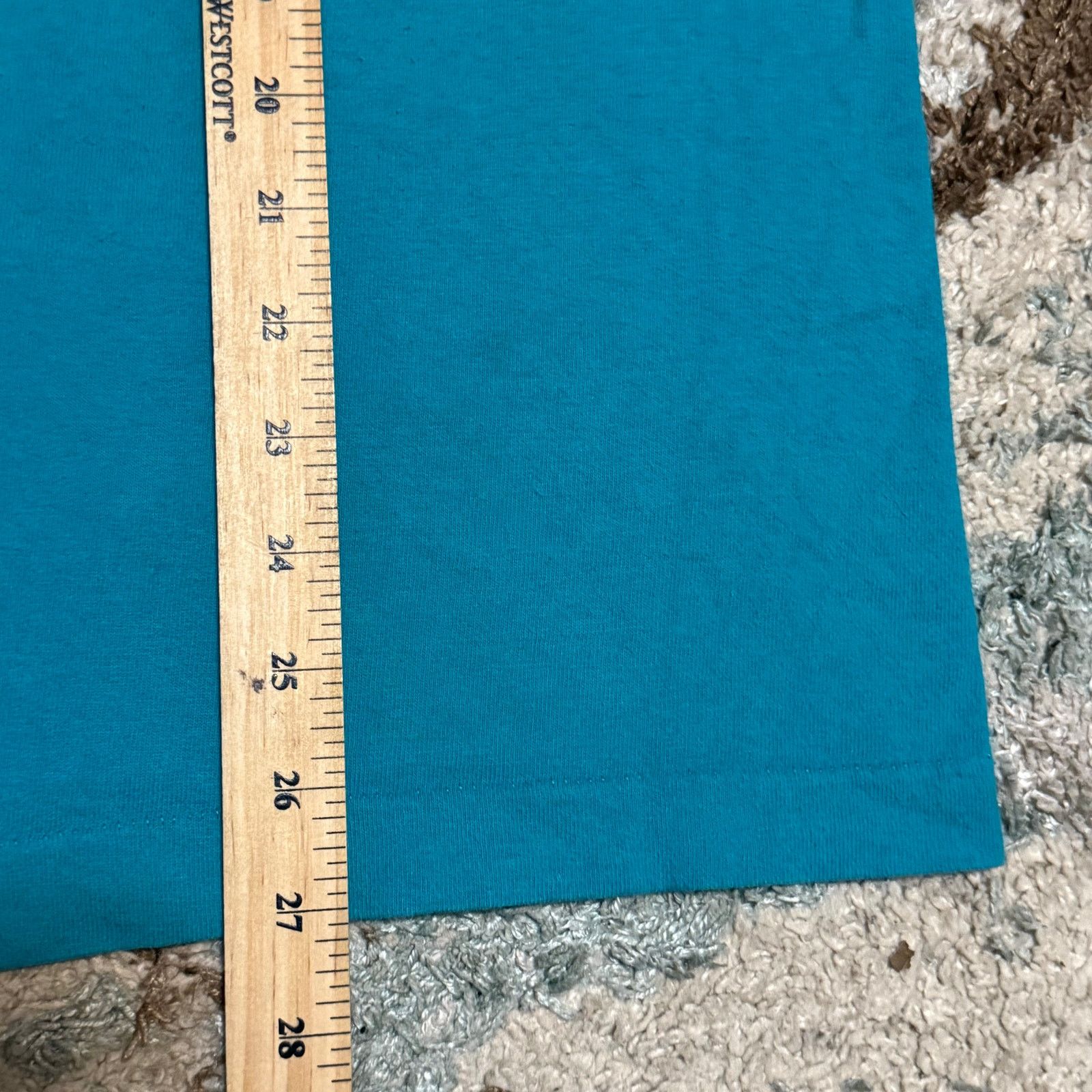 Fruit Of The Loom × Vintage Vintage 90s USA Gymnastics Shirt Size XL Teal Olympics Retro Size US XL / EU 56 / 4 - 6 Thumbnail