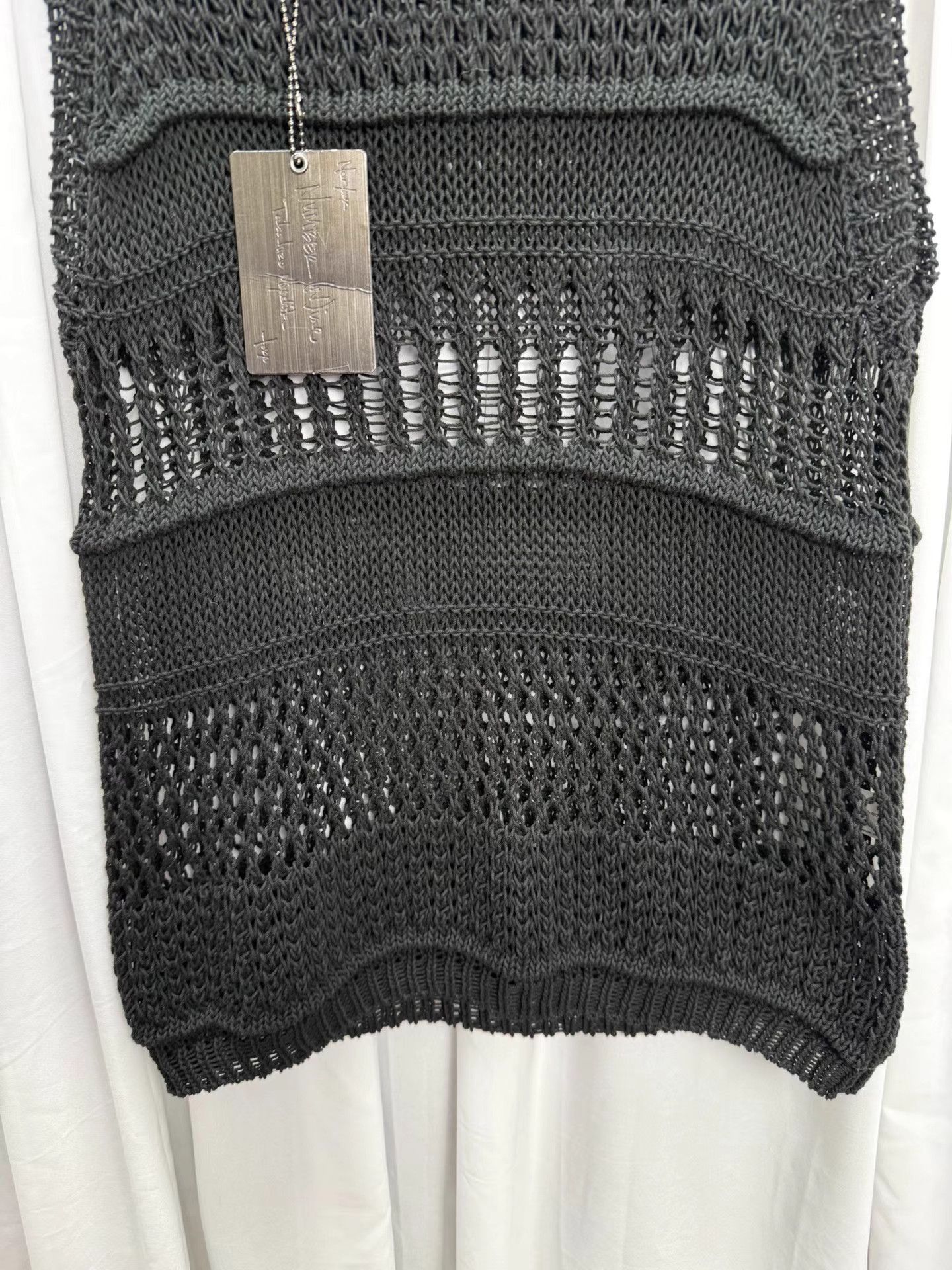 Number (N)ine Number (N)ine 04SS Woven Cutout Vest K20 Size US M / EU 48-50 / 2 - 3 Thumbnail