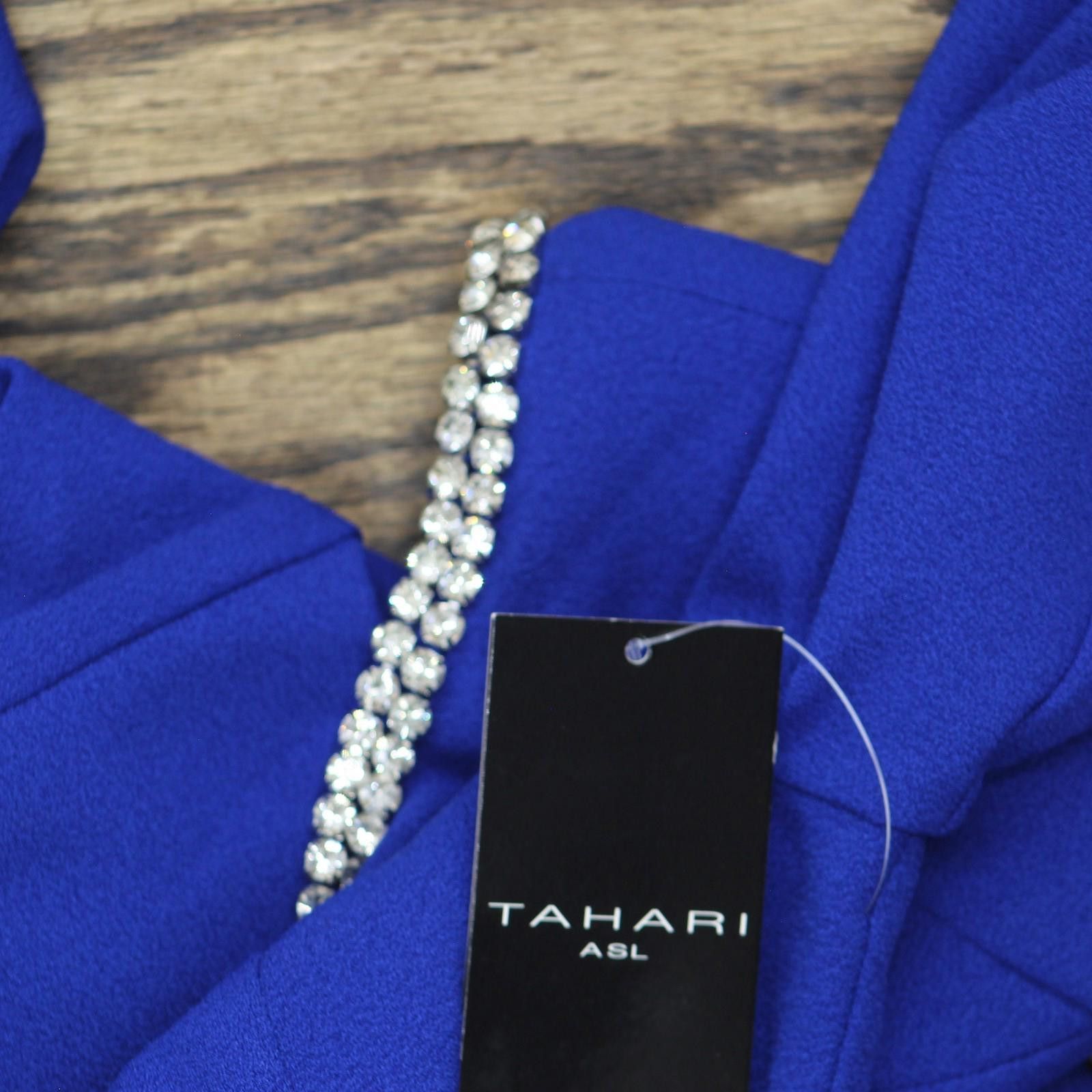 Other Nwt Tahari Asl Trim Shift Dress Dam625-t4 Cobalt Blue 4 Size S / US 4 / IT 40 - 3 Thumbnail