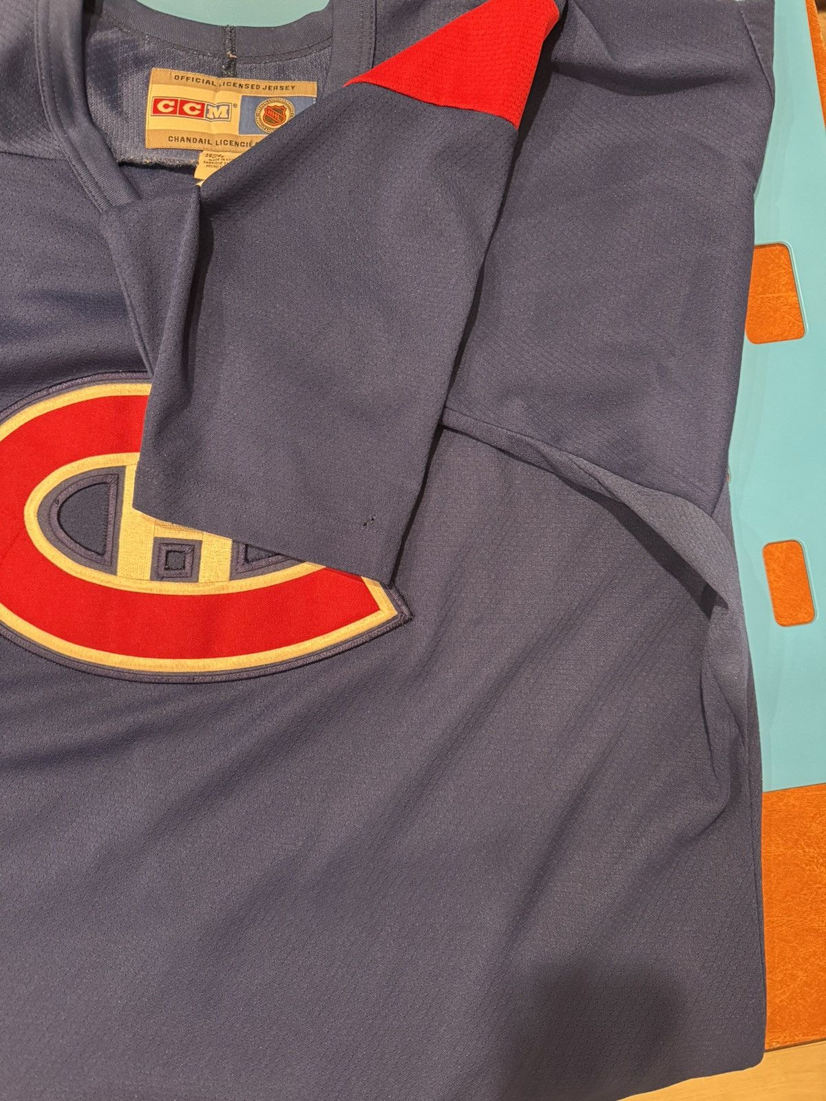 Ccm CCM Montreal Canadians Retro HockeyJersey Blue Mens Size XL Size US XL / EU 56 / 4 - 12 Thumbnail