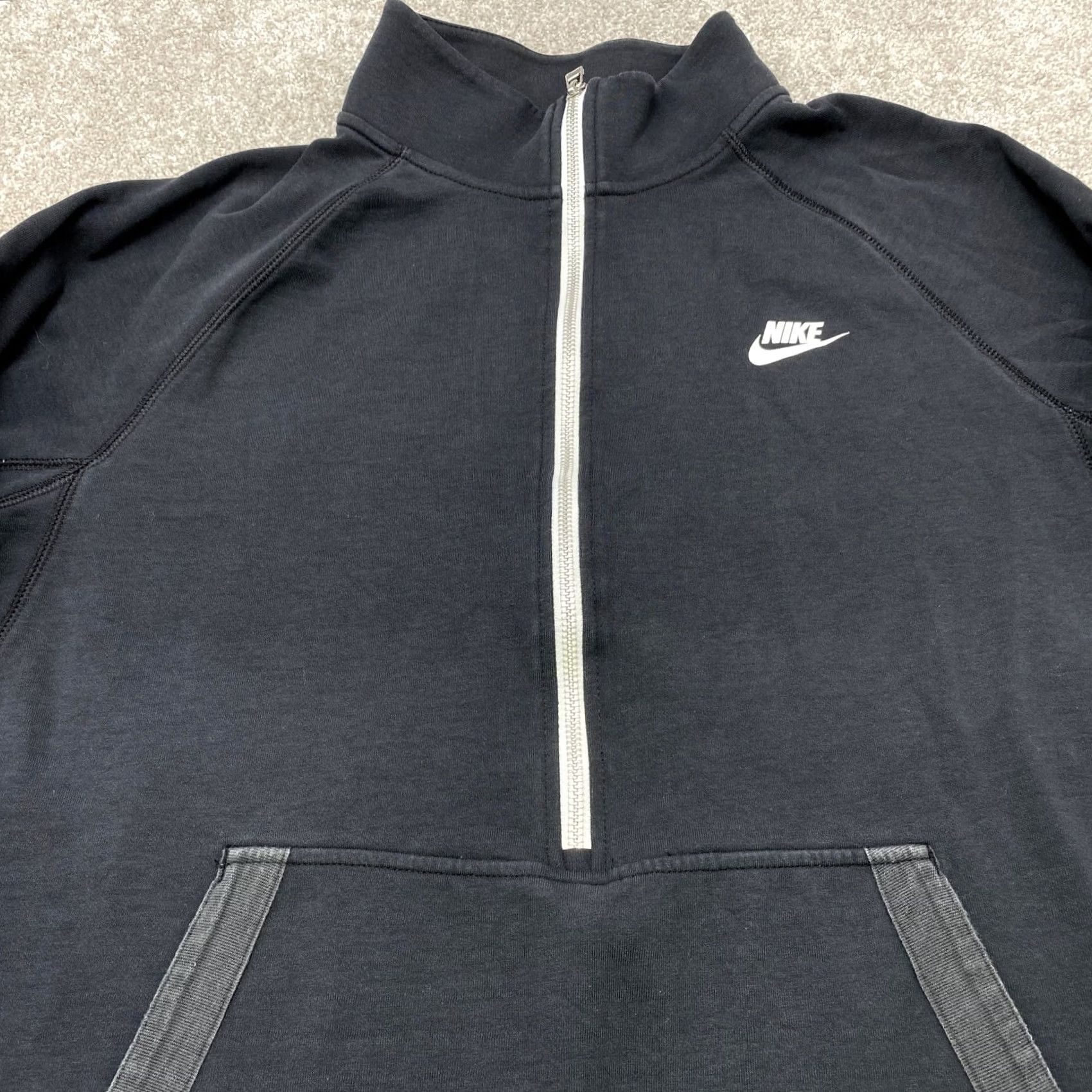 Nike Nike Sportswear CZ9876-010 Mens Large Modern Fleece 1/2 Zip Pullover Black Clothing Sweatshirt Mens L Black Modern Sportswear CZ9876-010 Size US L / EU 52-54 / 3 - 4 Thumbnail