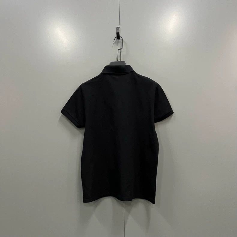 Yves Saint Laurent Saint LaurentBlack lapel polo shirt 2503-Nextarrow Size US M / EU 48-50 / 2 - 2 Thumbnail