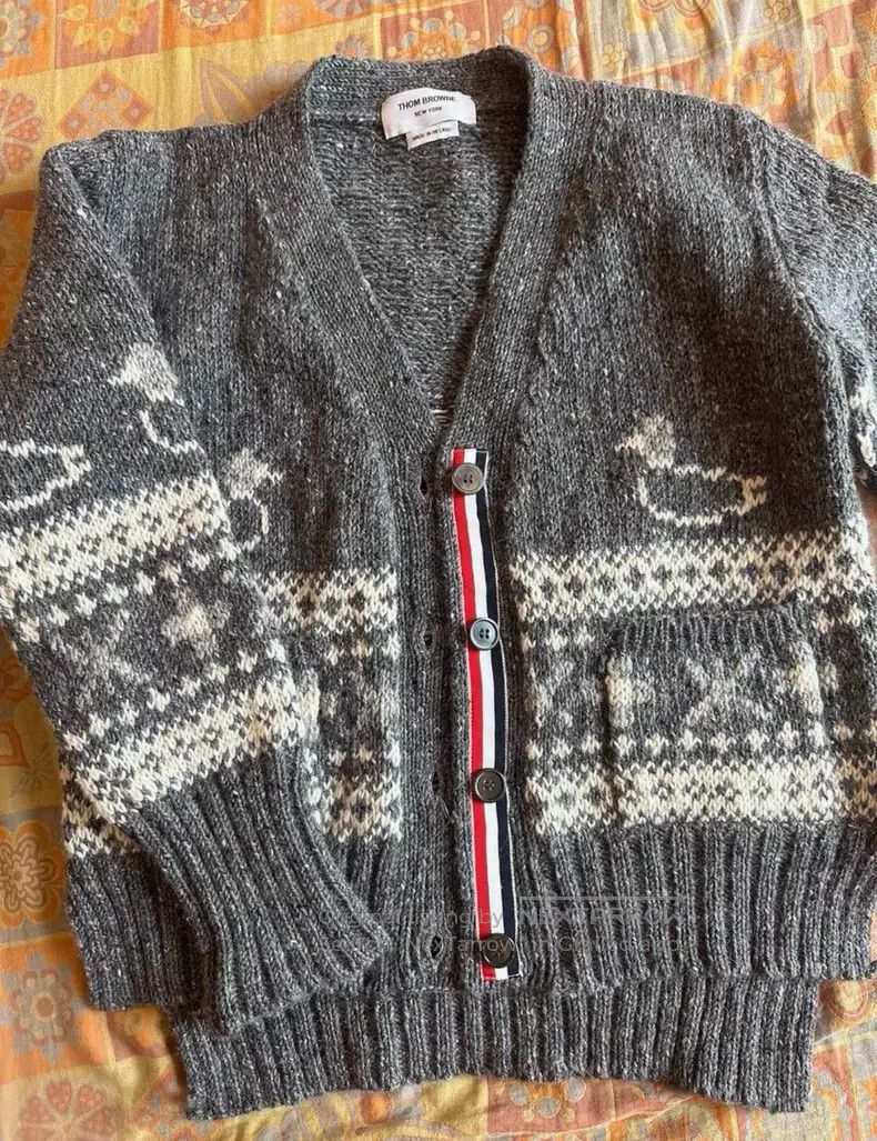 Thom Browne Thom Browne knit jacket Size XS / US 0-2 / IT 36-38 - 1 Thumbnail