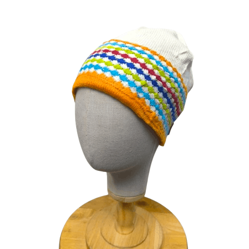 Japanese Brand 💥 Japanese brand phenix multicolor design ski beanie hat Size ONE SIZE - 1 Thumbnail