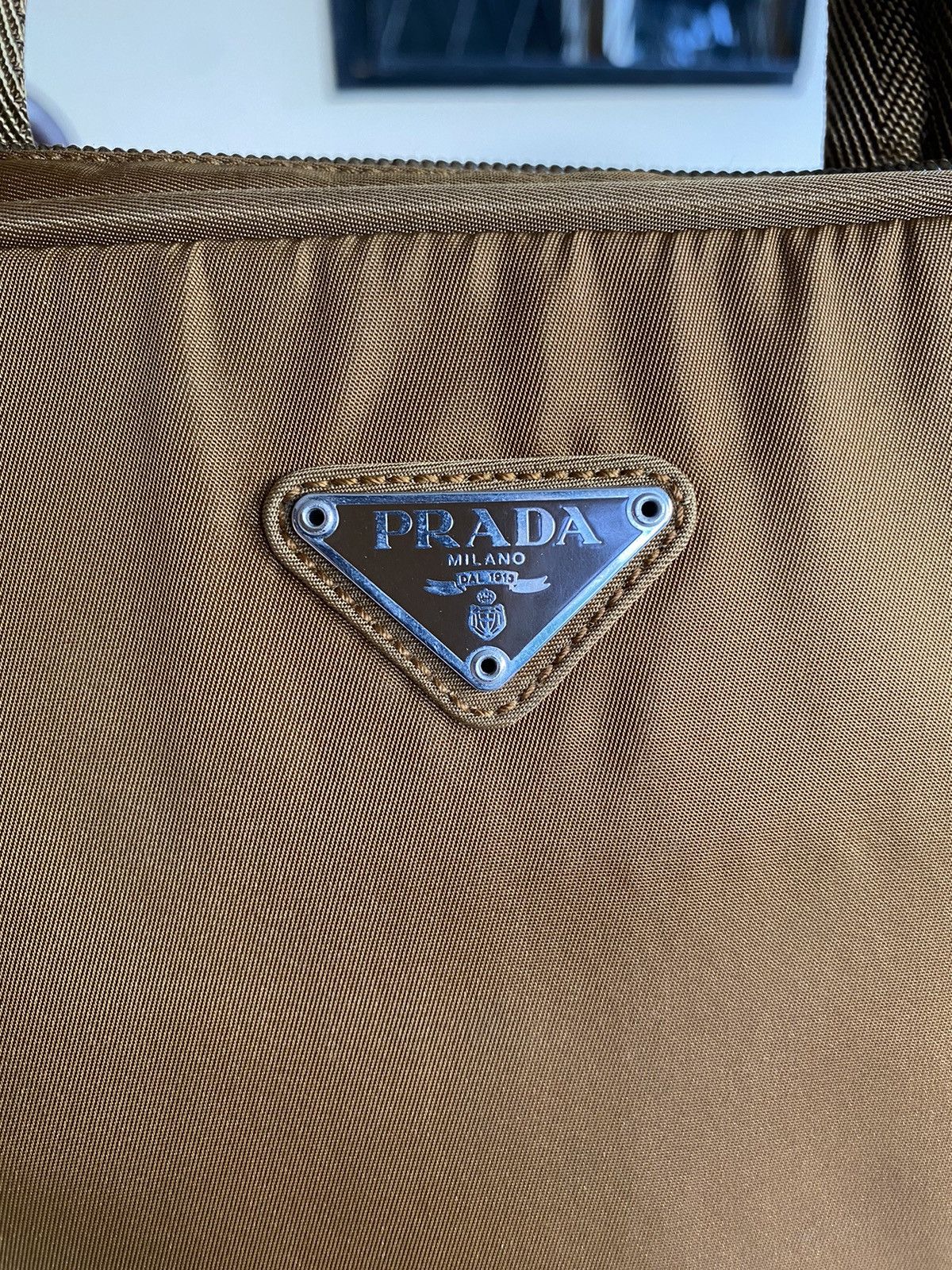 Prada Prada Nylon Khaki Tessuto Size ONE SIZE - 6 Thumbnail