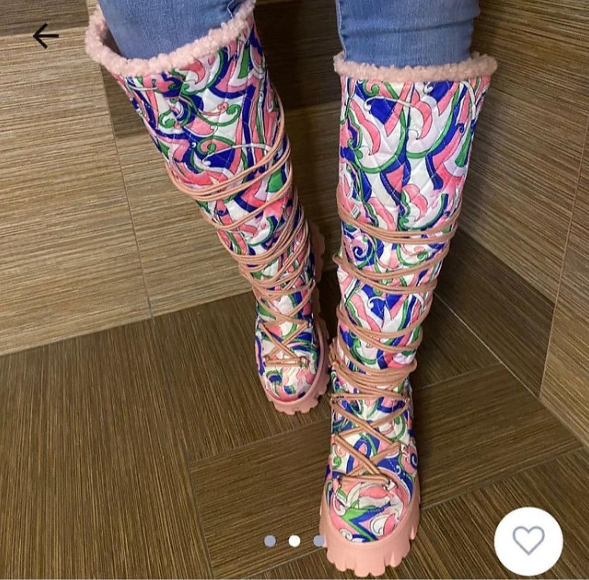 image of Chunky Boots, Women's (Size 7)