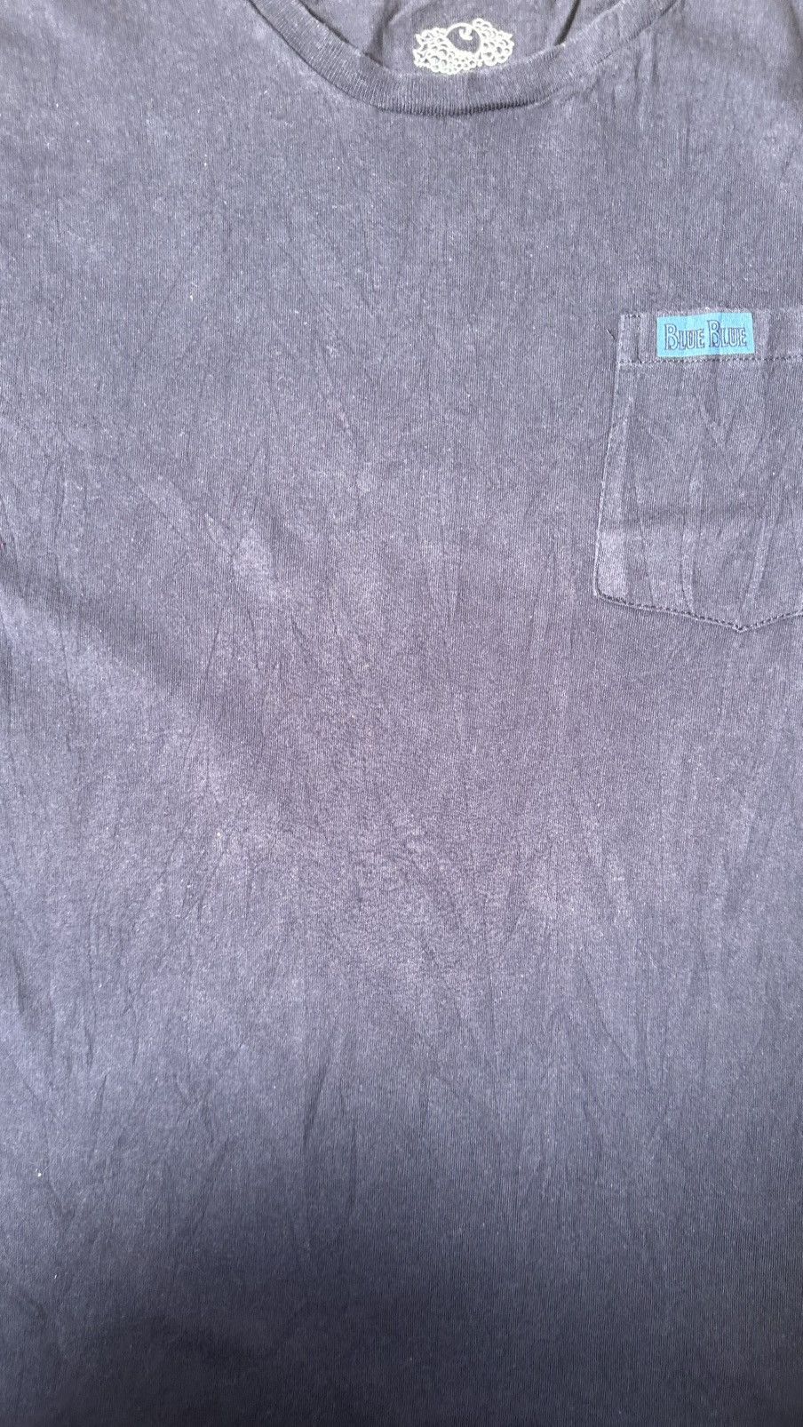 Vintage VINTAGE BLUE BLUE JAPAN POCKET TEE Size US XL / EU 56 / 4 - 2 Thumbnail