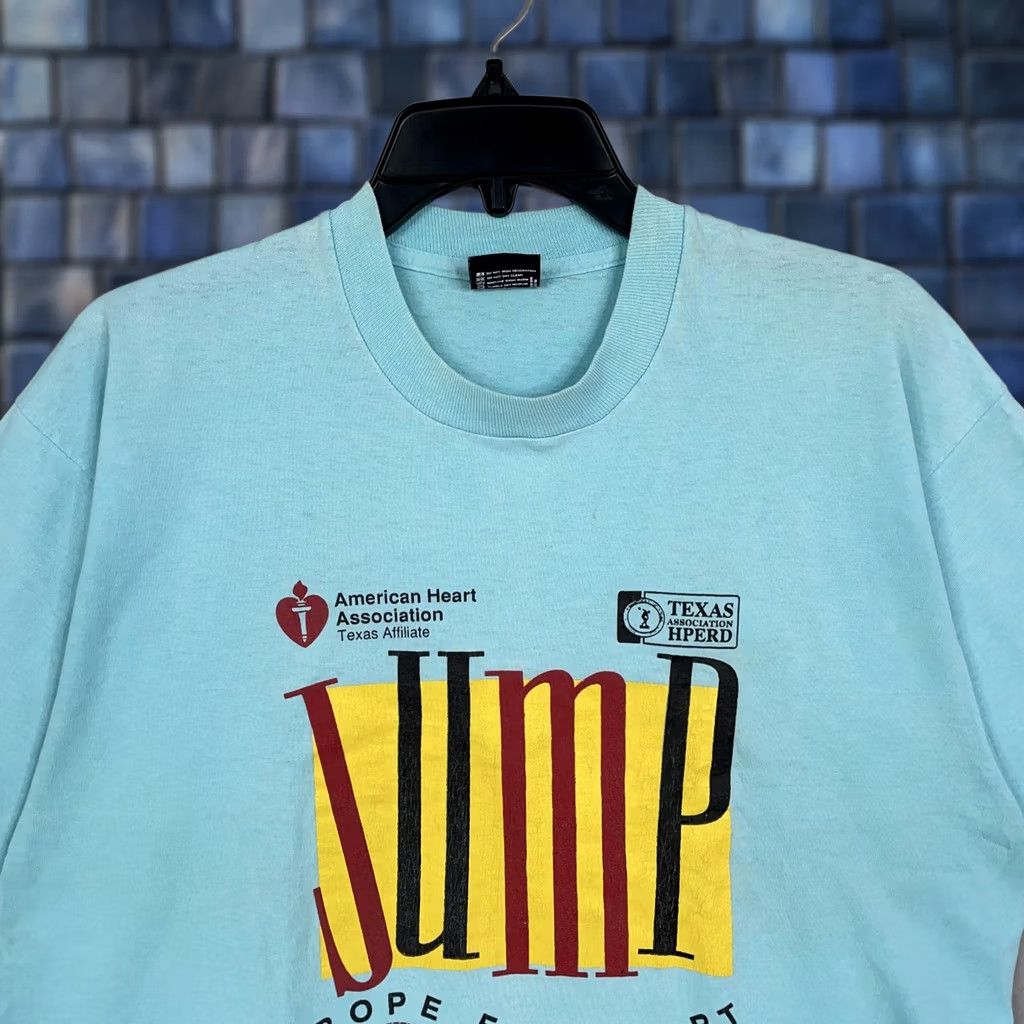 Vintage VINTAGE American Heart Association Shirt Mens XL Texas Jump Rope for Heart 90s Shirt Size US XL / EU 56 / 4 - 1 Thumbnail