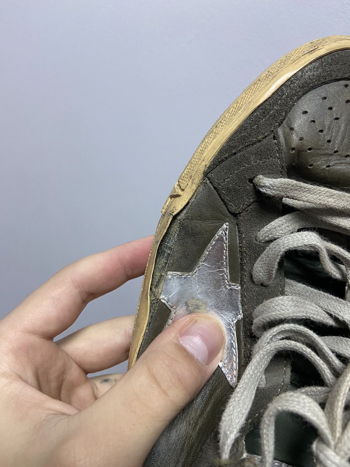 Golden Goose × Vintage Golden Goose 2.12 hi top Sneakers vintage Skate Star Size US 7.5 / EU 40-41 - 14 Thumbnail