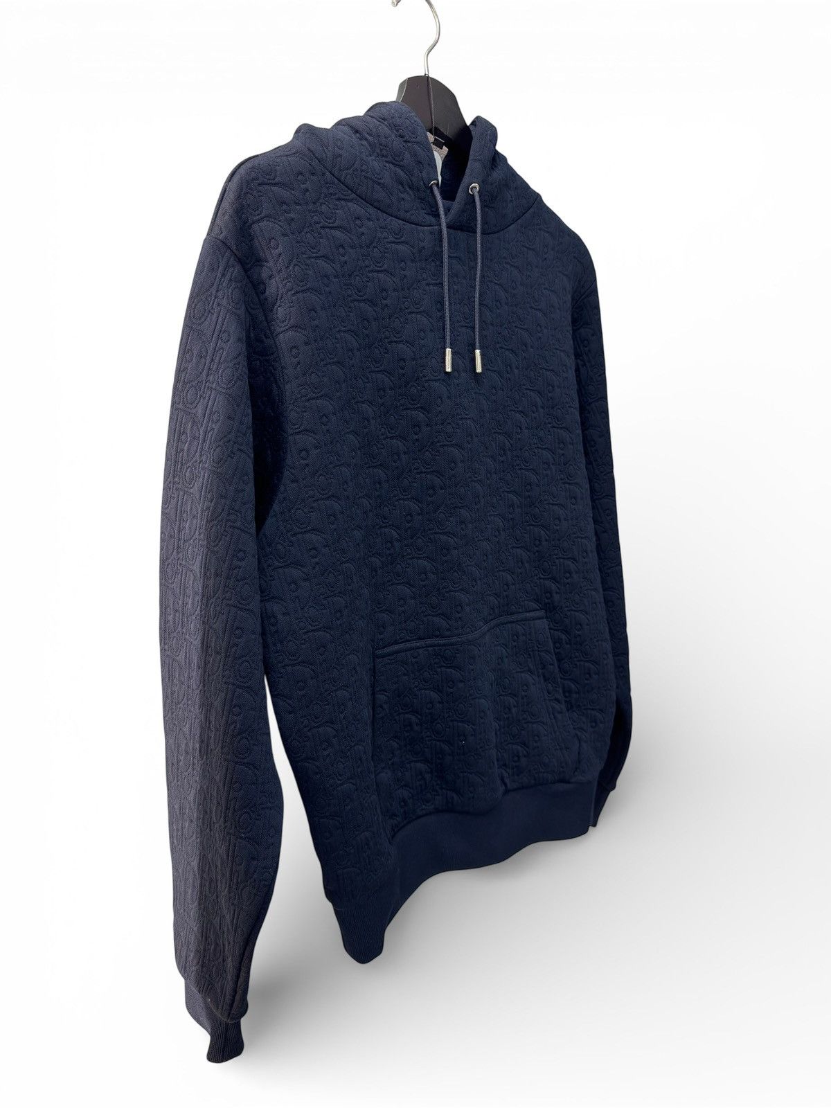 Dior Dior Navy Embroidered Oblique Hoodie Size US XS / EU 42 / 0 - 3 Thumbnail