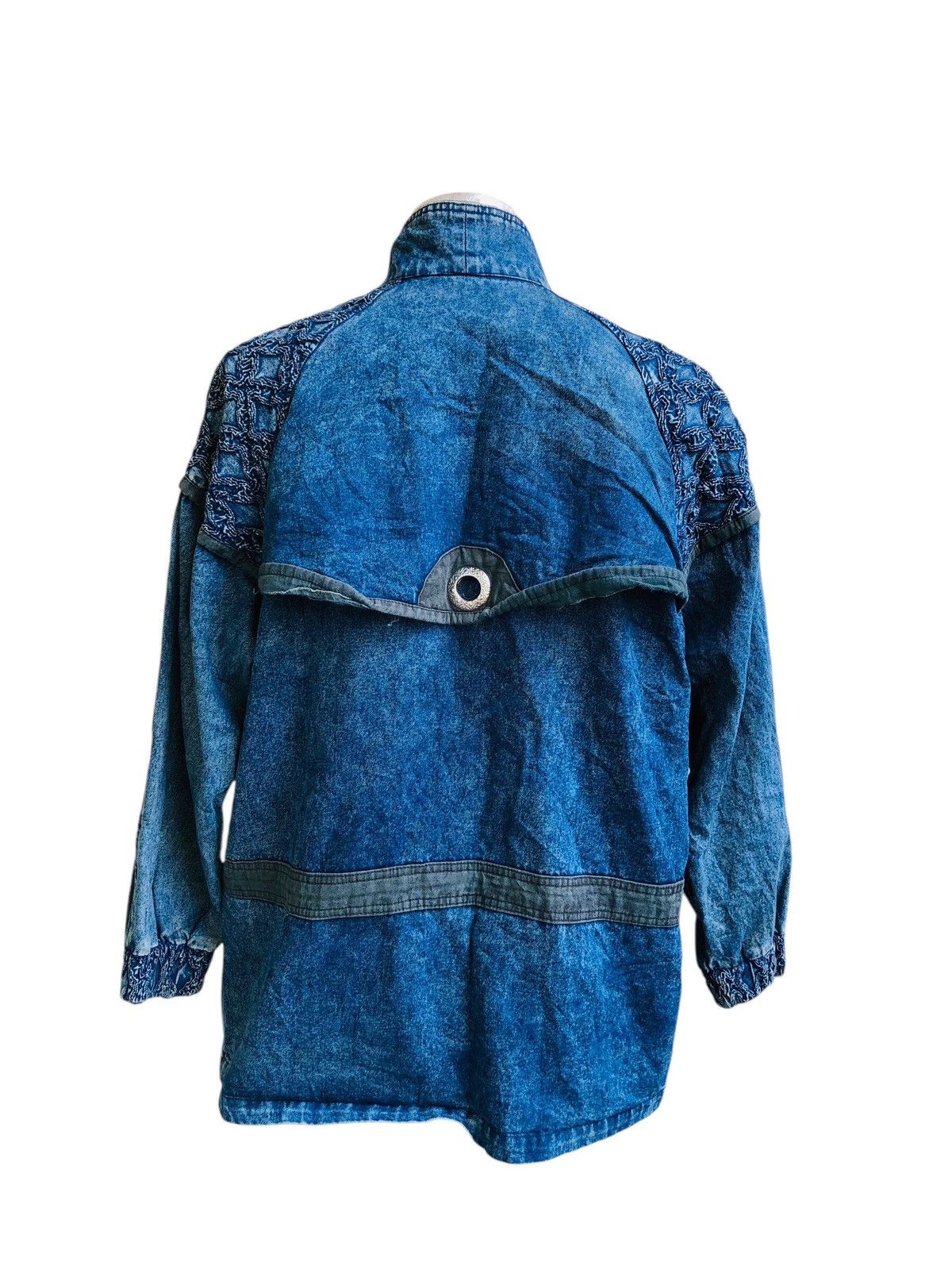 Japanese Brand RARE denim jacket Size US XL / EU 56 / 4 - 2 Thumbnail